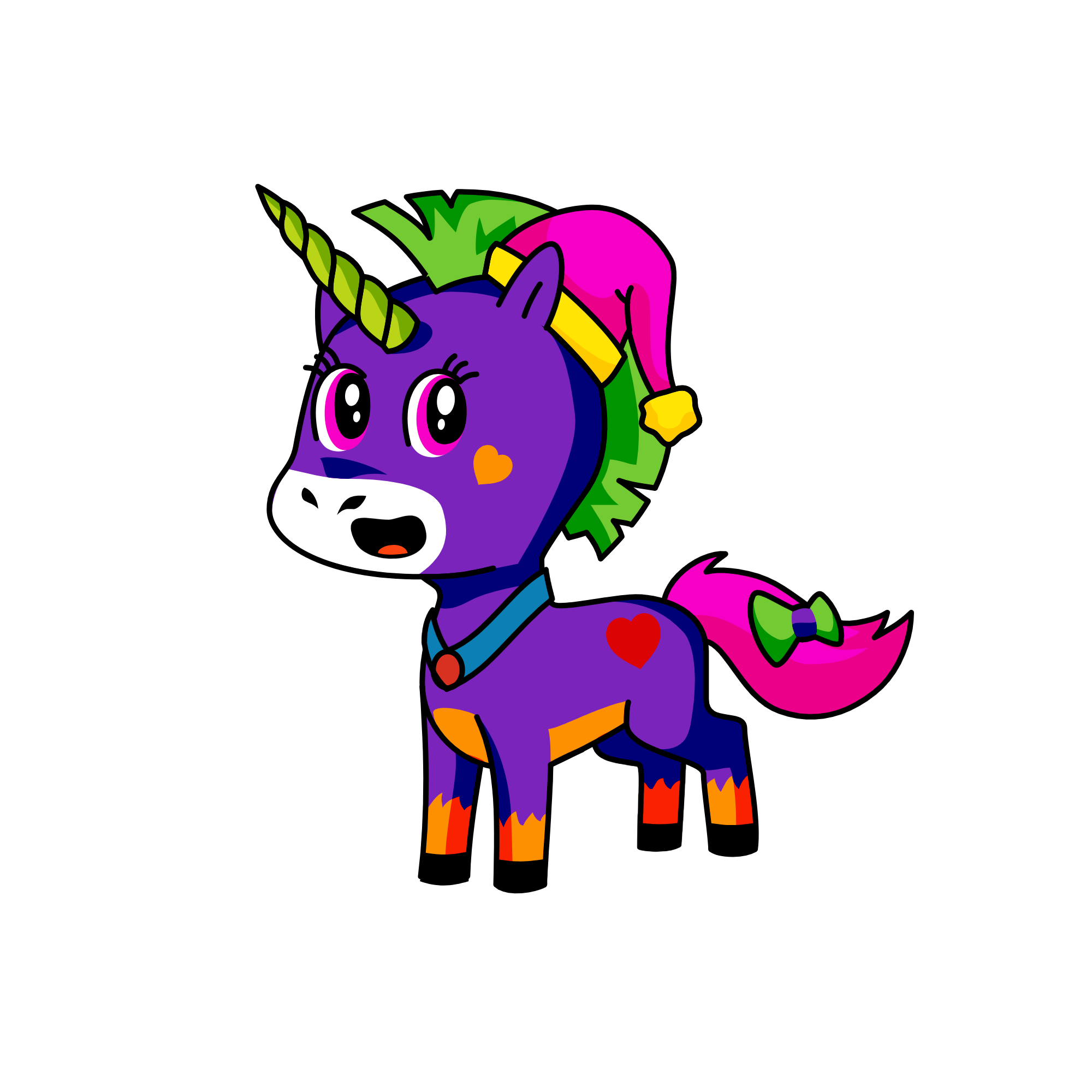 oh hi person , the unicorn