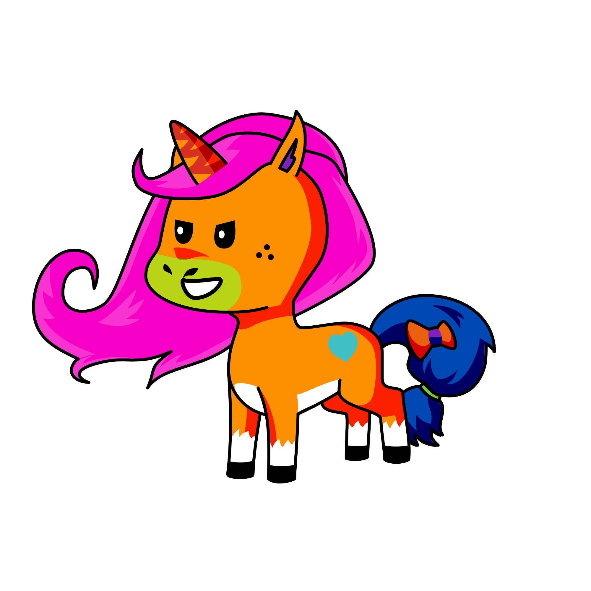 I know now that your vickmo, the unicorn