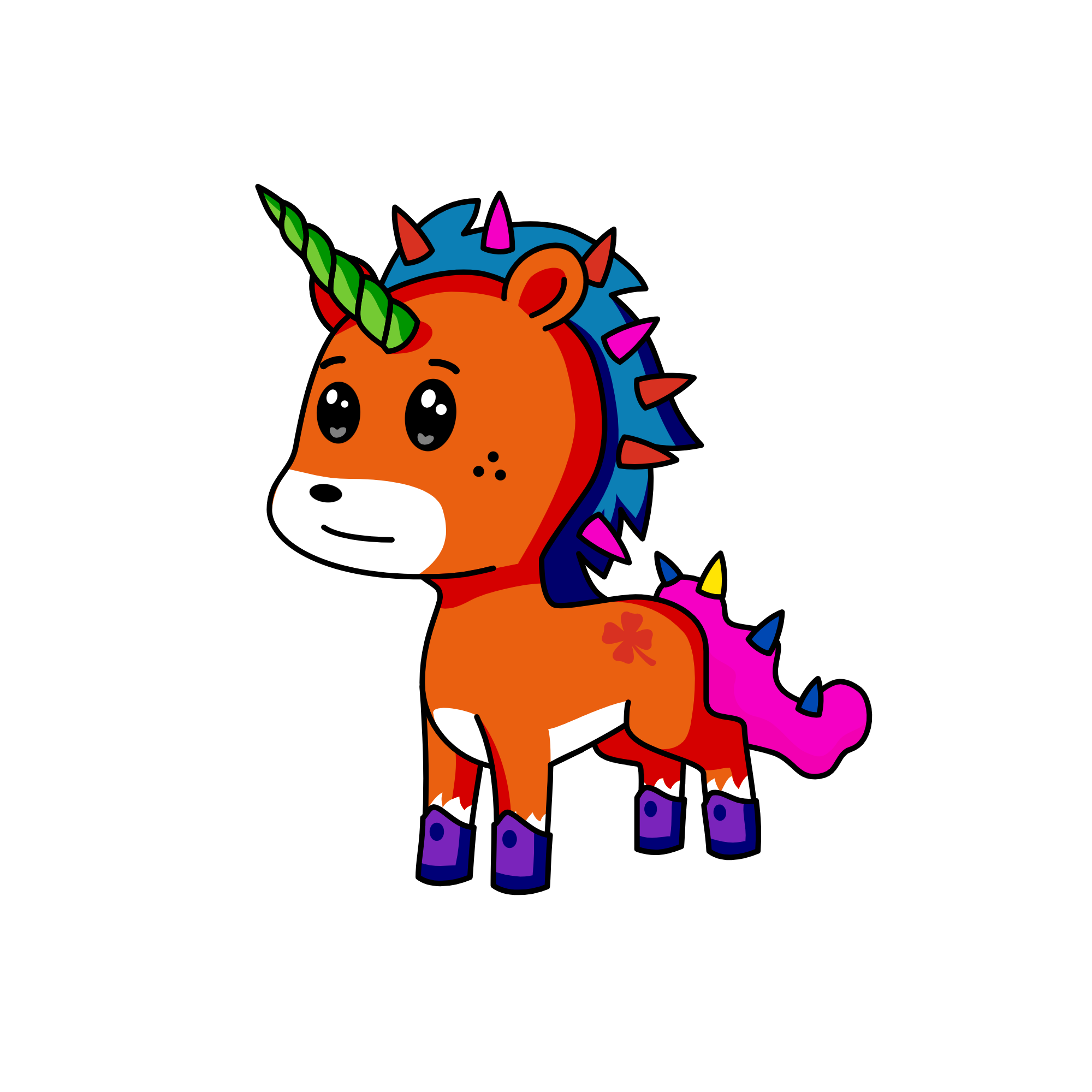 weird, the unicorn