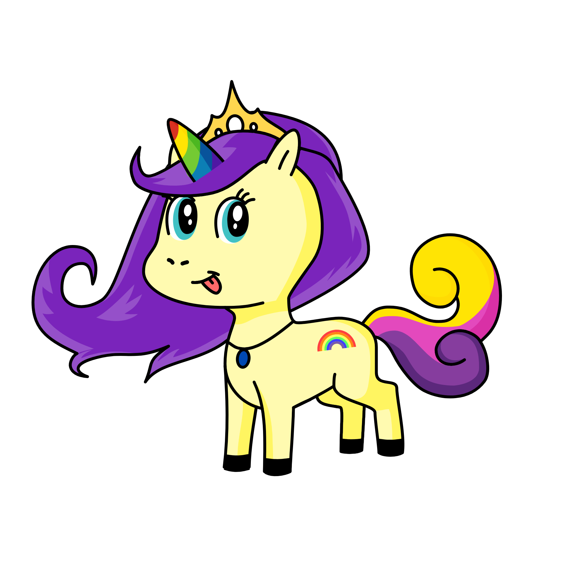 cutey, the unicorn