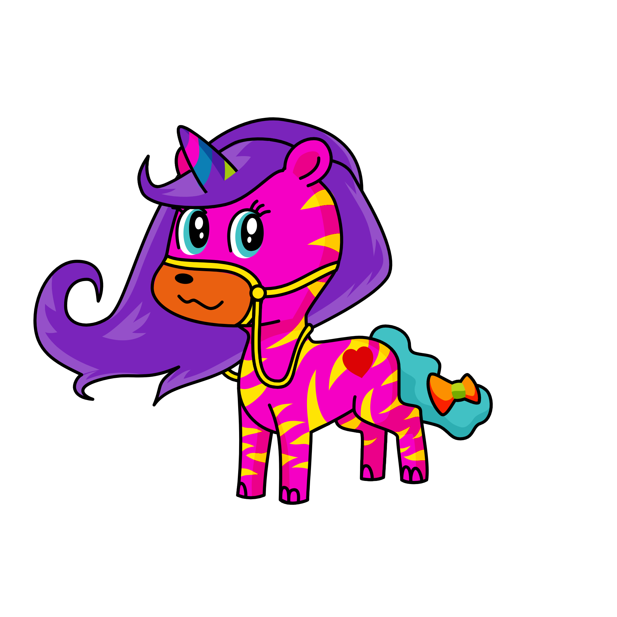 totally not (*・~・*), the unicorn