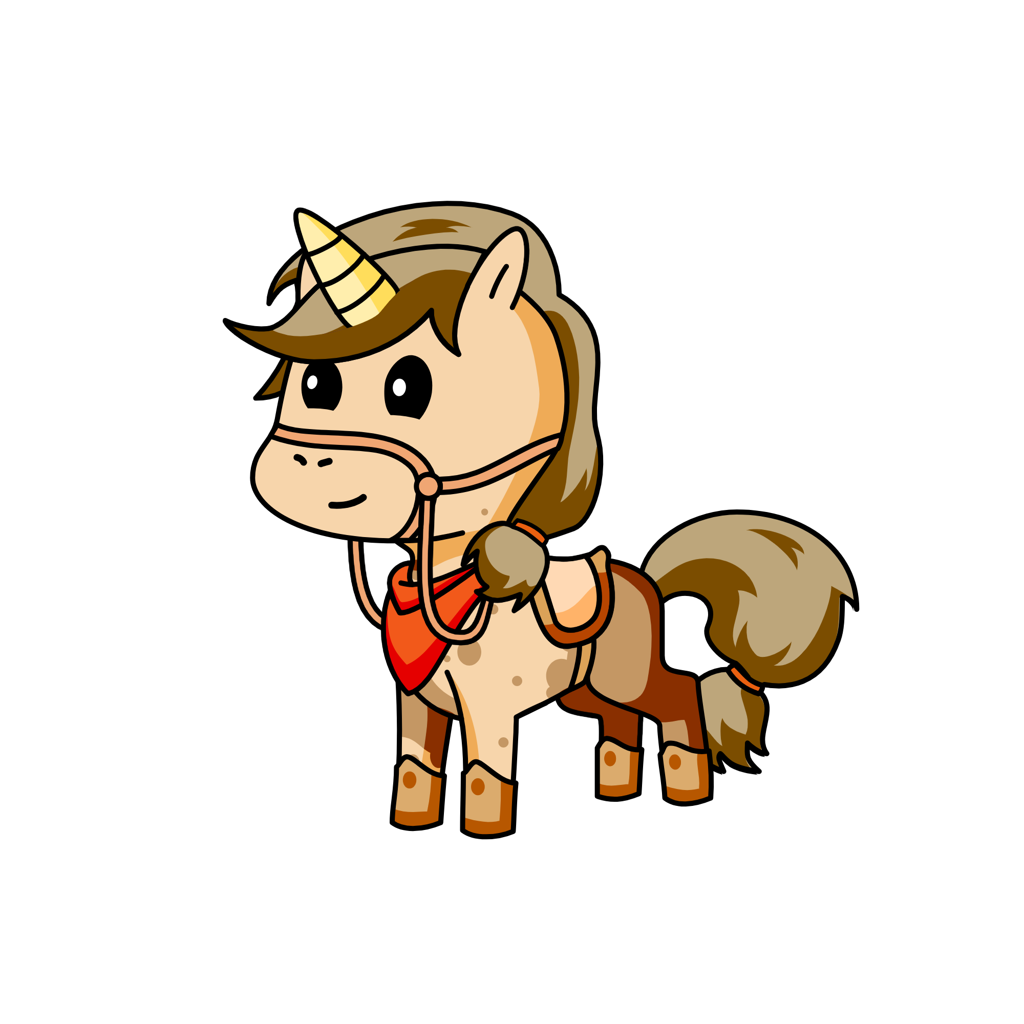 Howdy, the unicorn