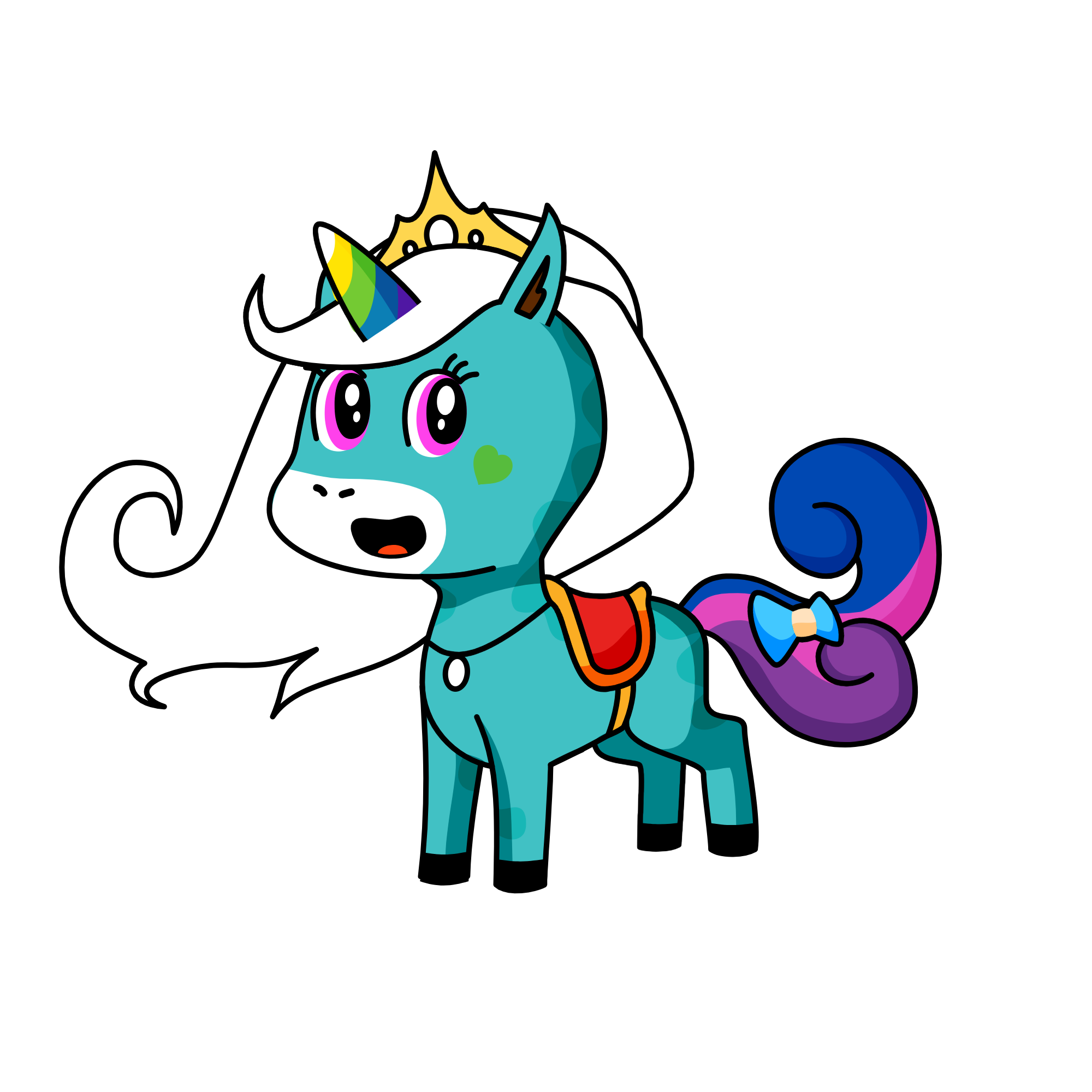 primses alania, the unicorn