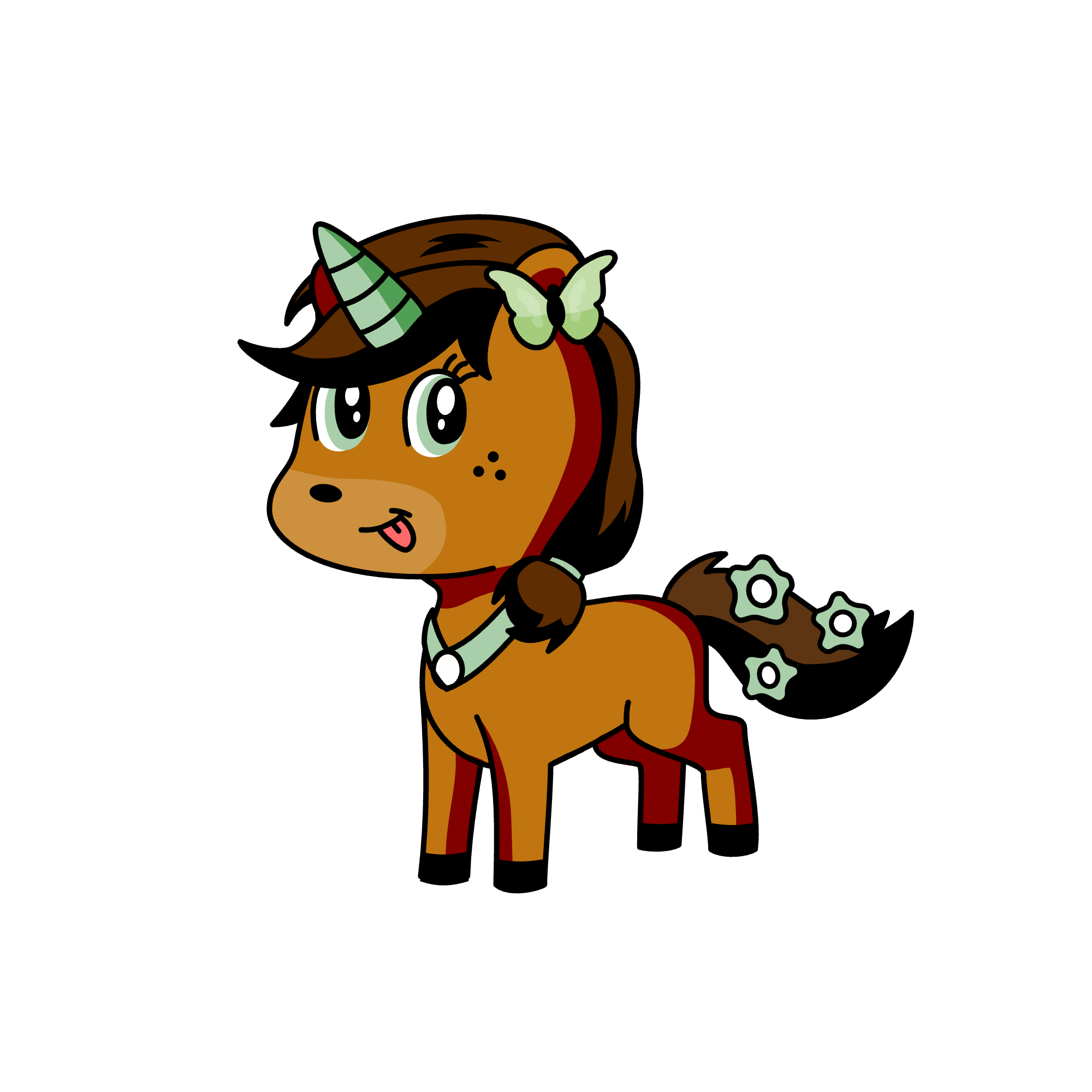 Clover, the unicorn