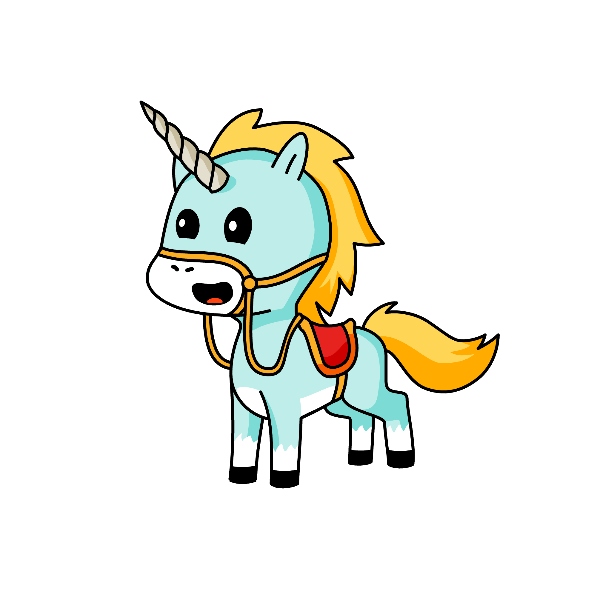 Royal, the unicorn