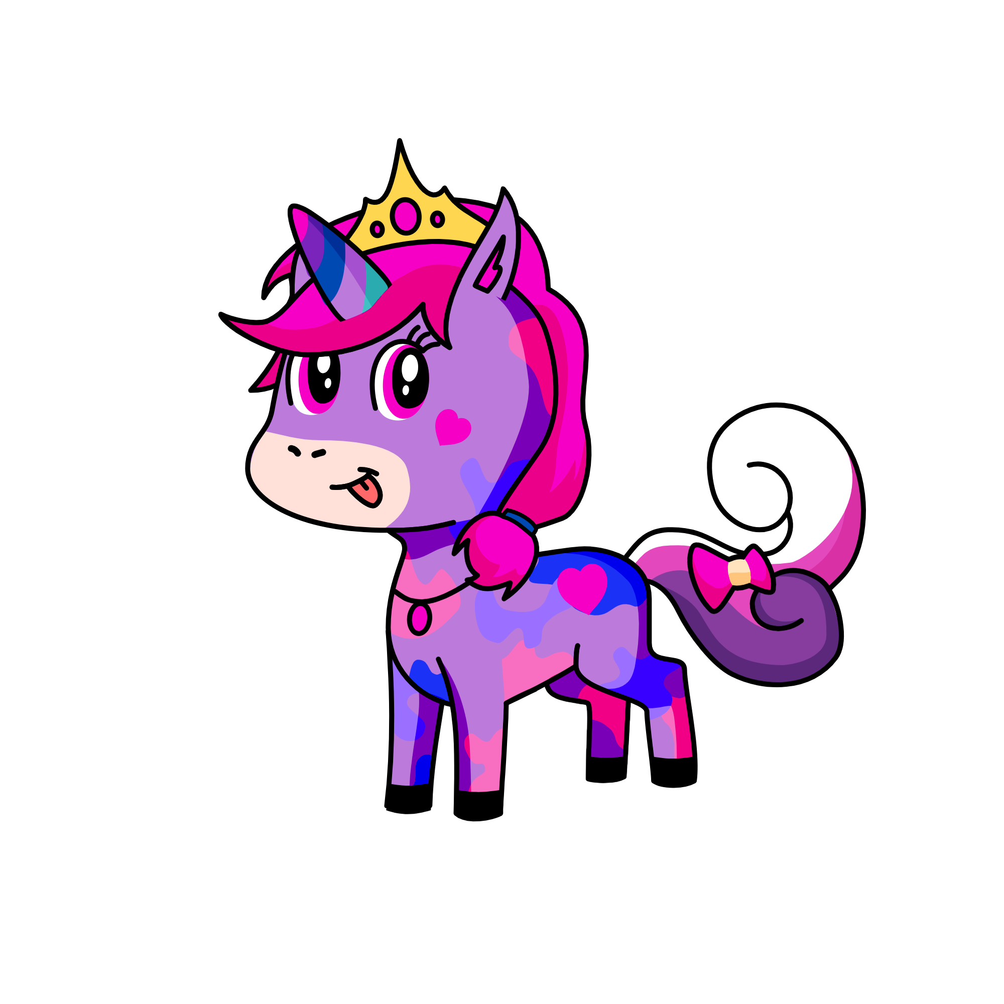 Hera the Preppylicious, the unicorn