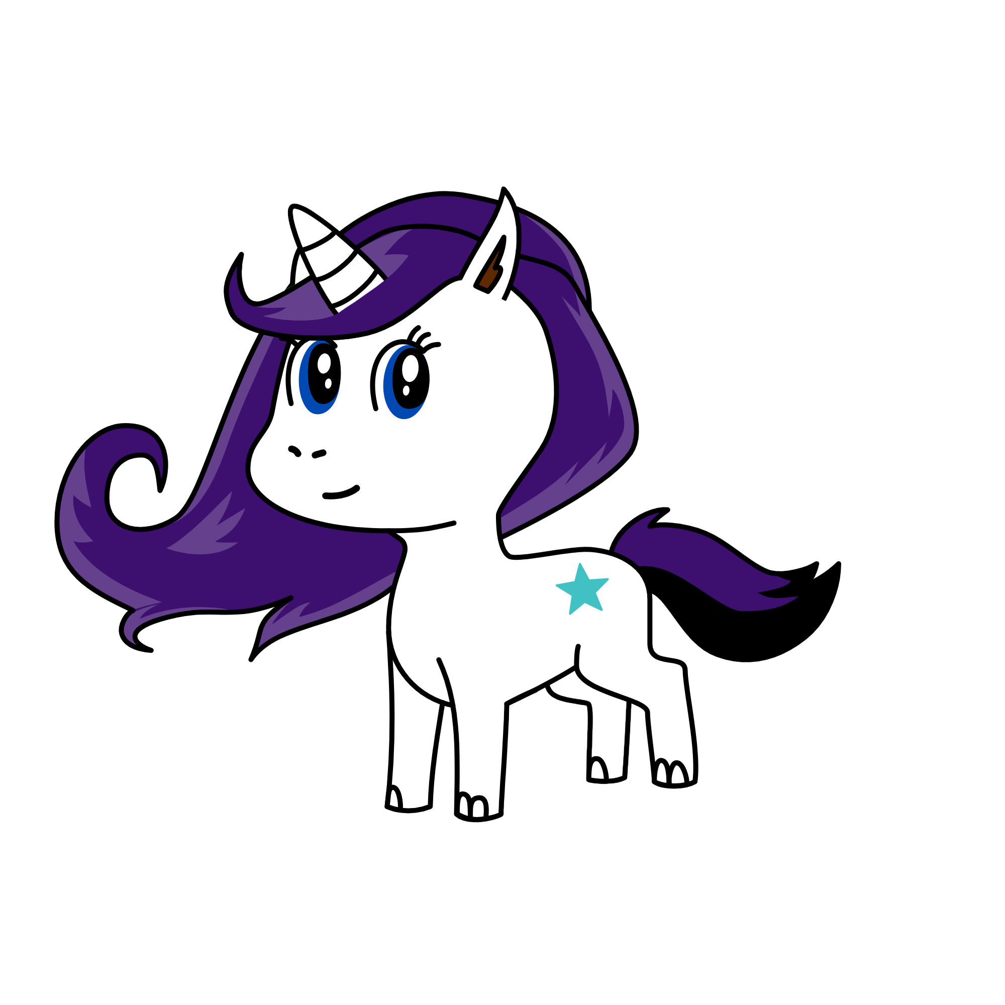 Rarity, the unicorn