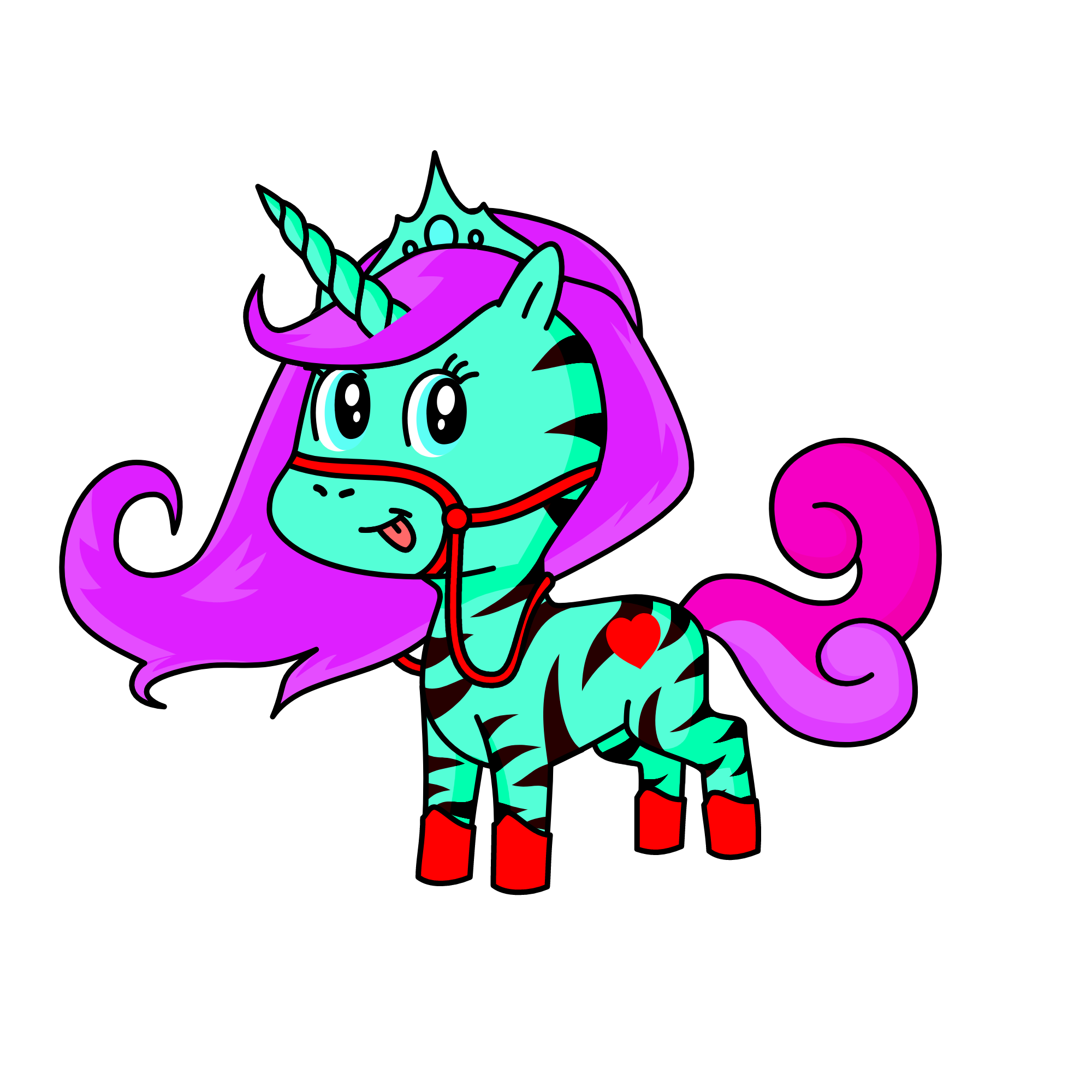 popflash, the unicorn