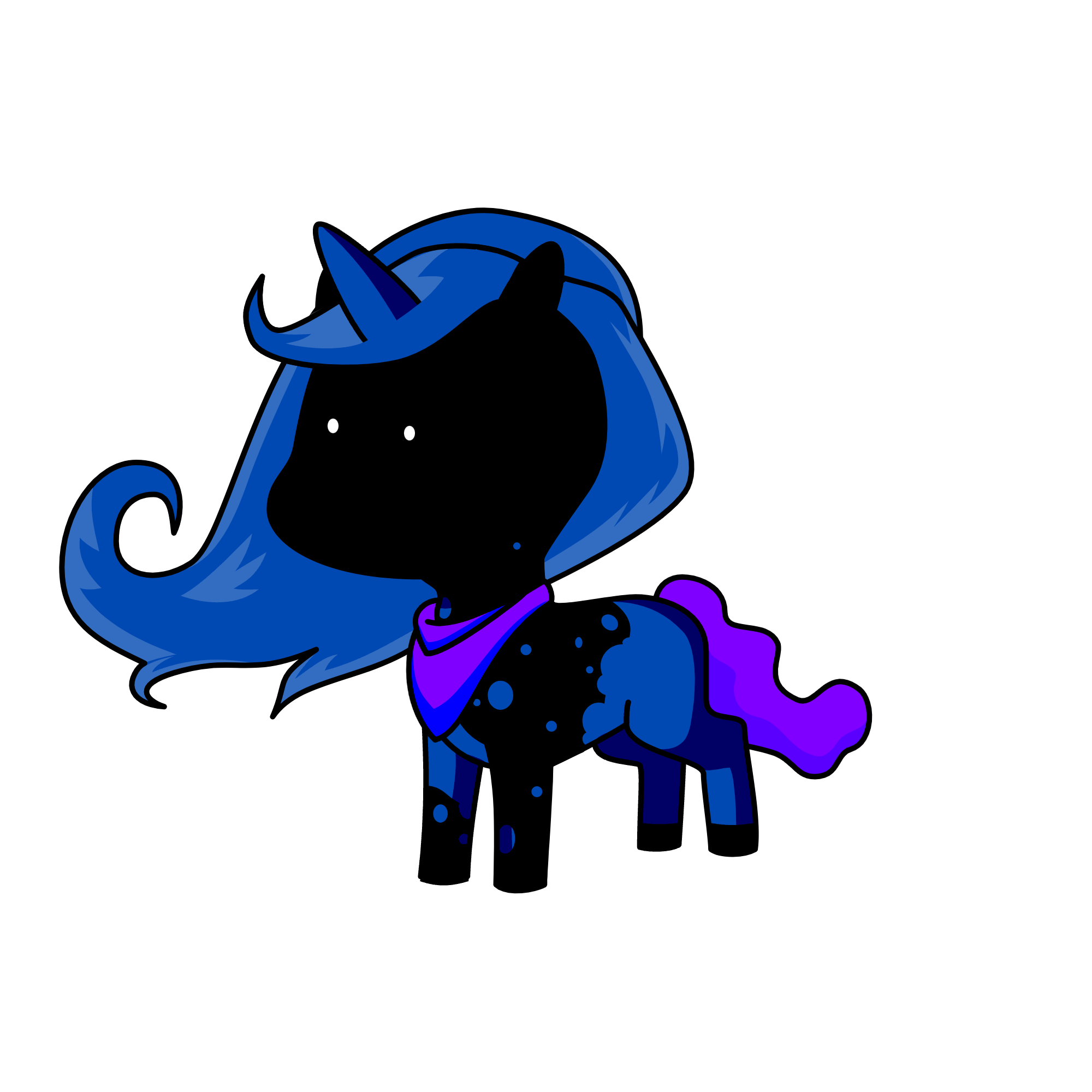 mist of the restless night, the unicorn