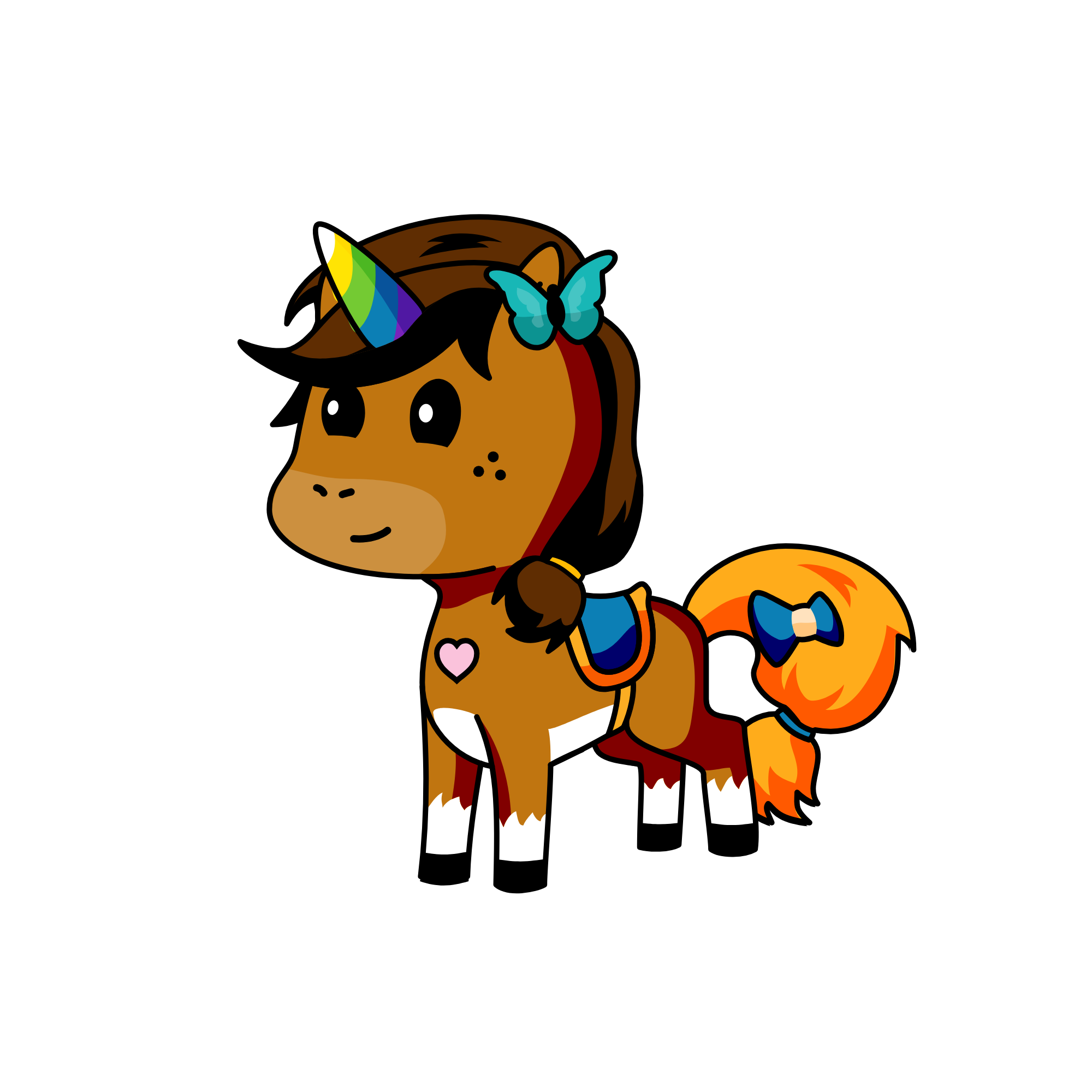 Forest Uni, the unicorn