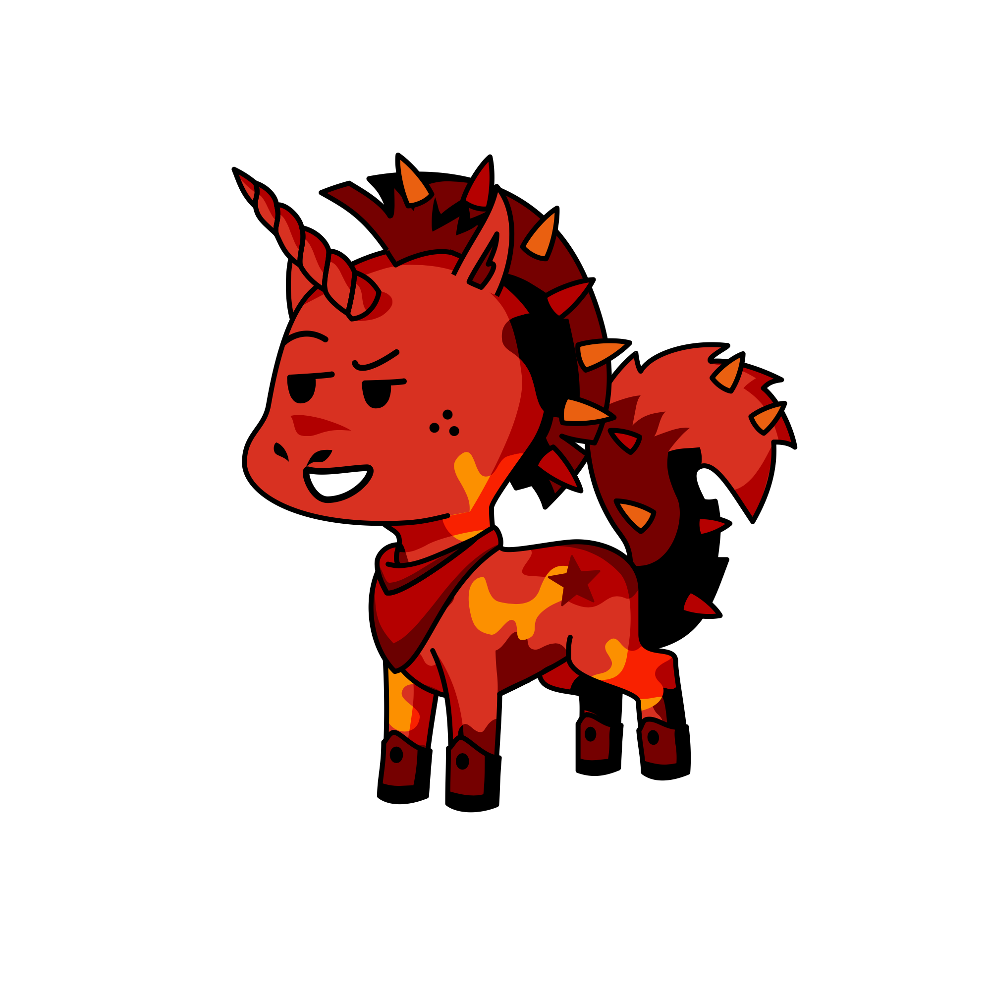 Assistant lil devil 😈 , the unicorn