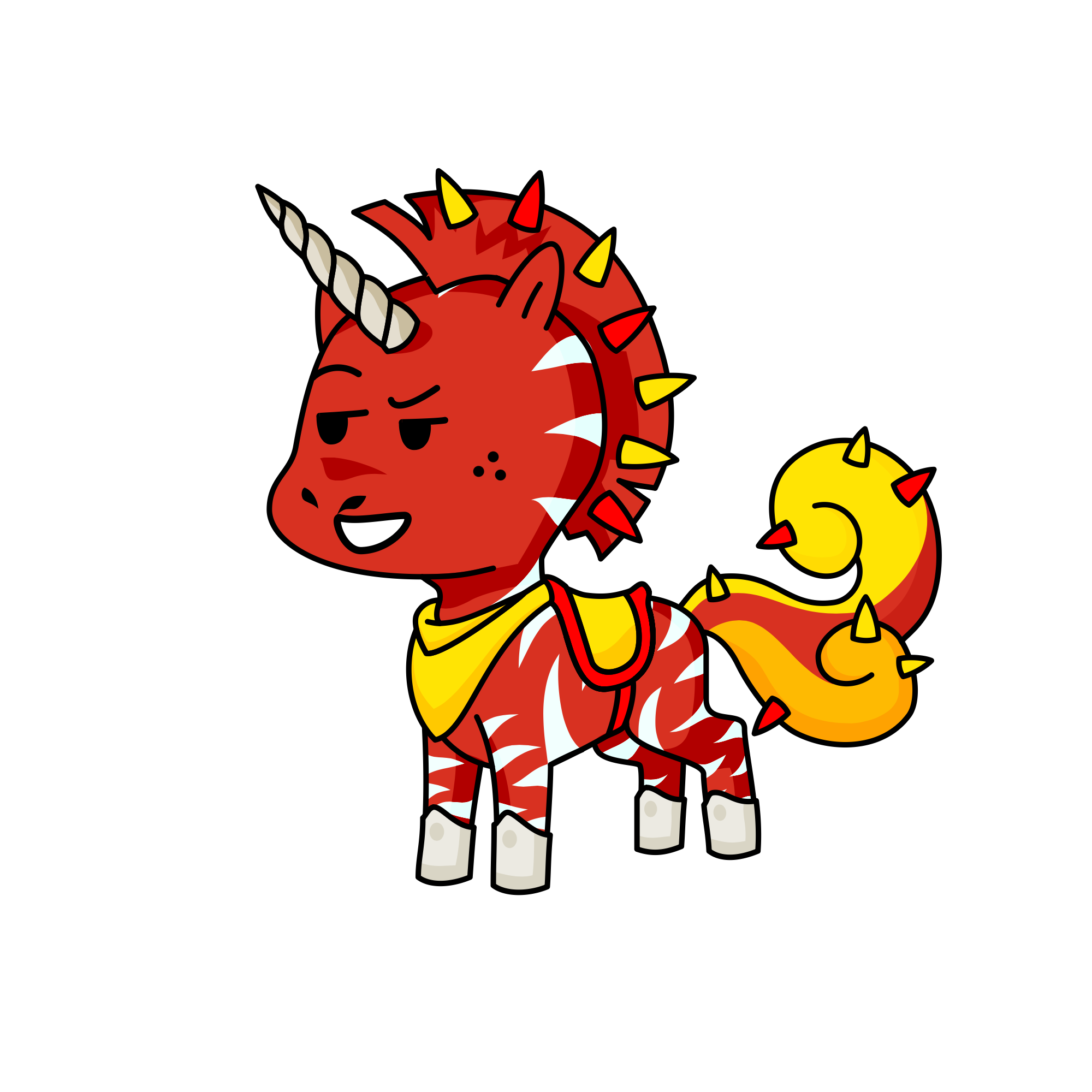 The real lord destruction uni , the unicorn