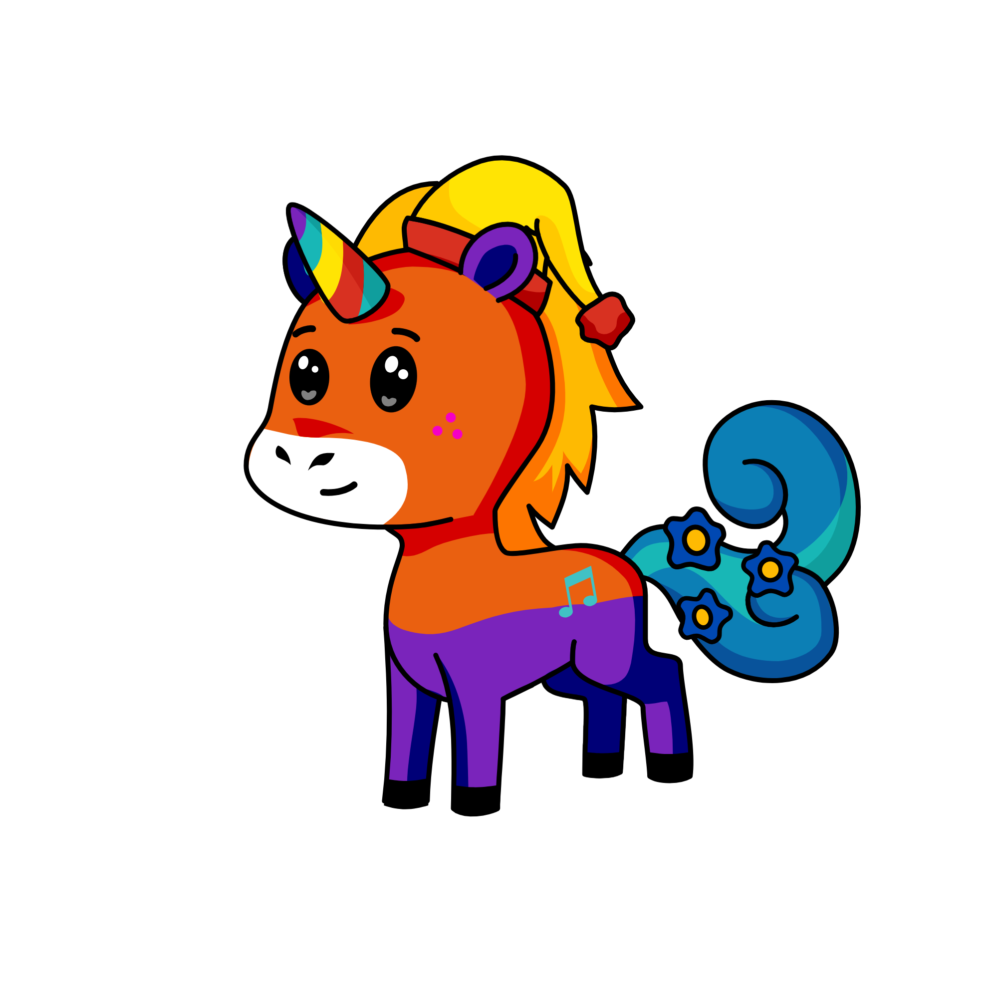 There's a fake Person? O,o , the unicorn