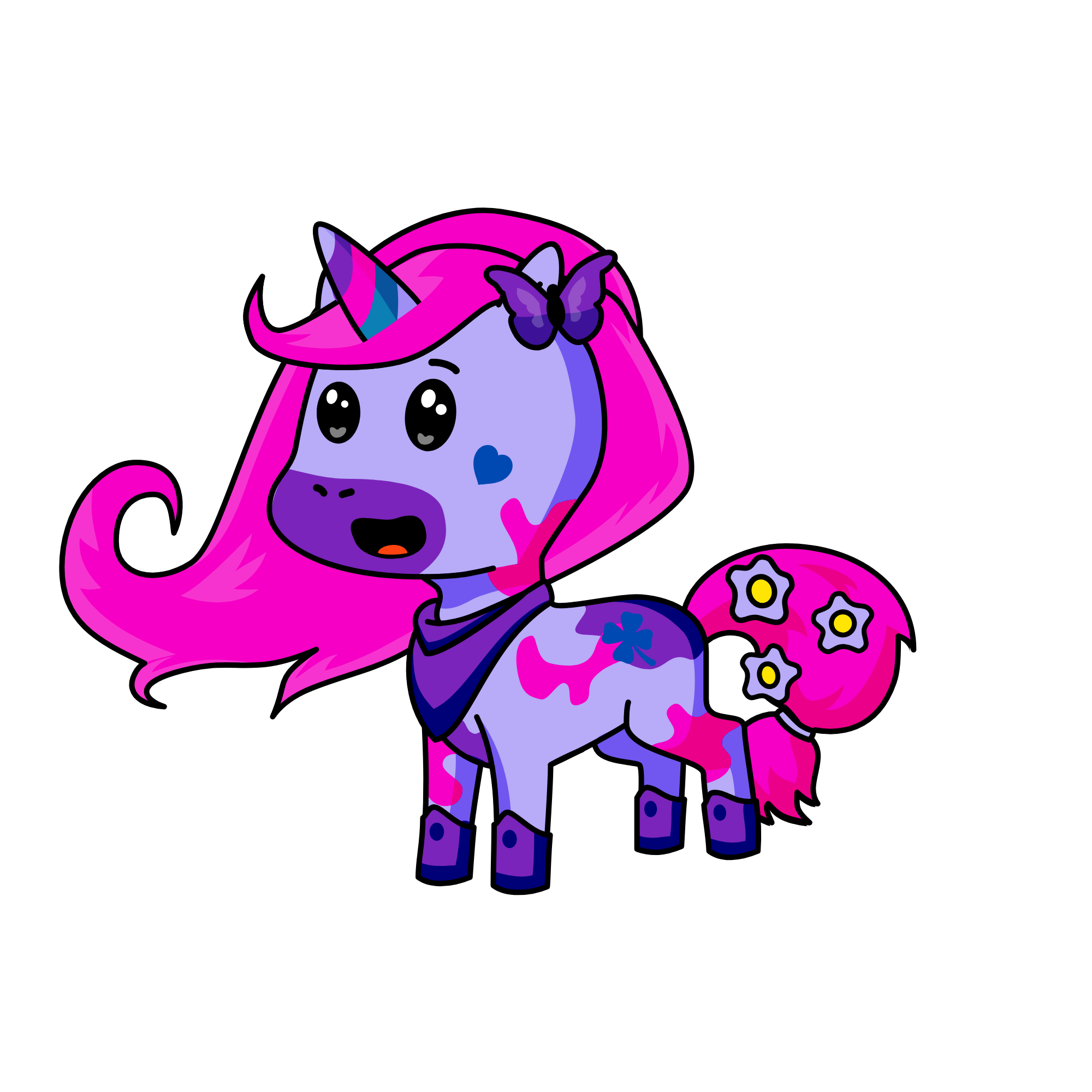 ButterFly, the unicorn