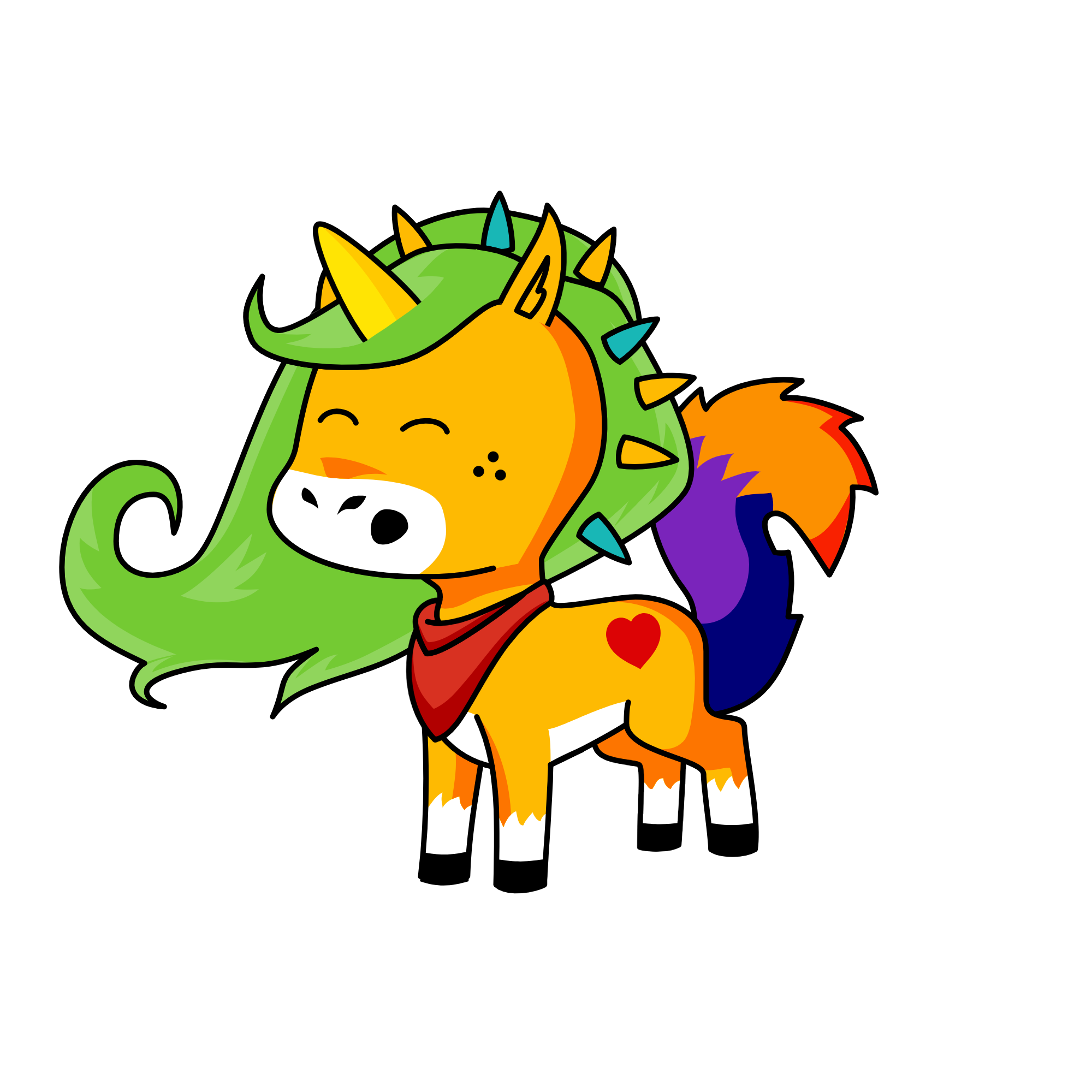 Rip ¯\_(ツ)_/¯, the unicorn