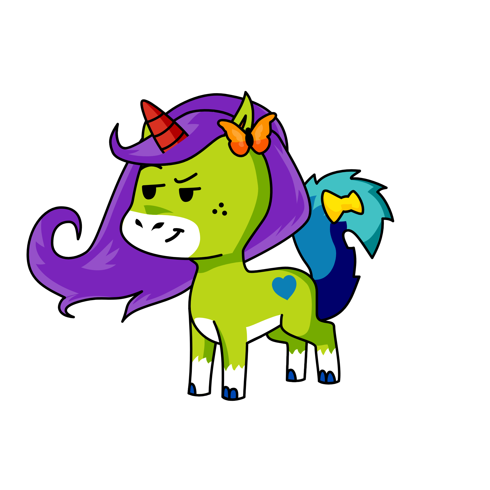 Wait, its shaking you violently? does that mean your having a stroke? O,o, the unicorn
