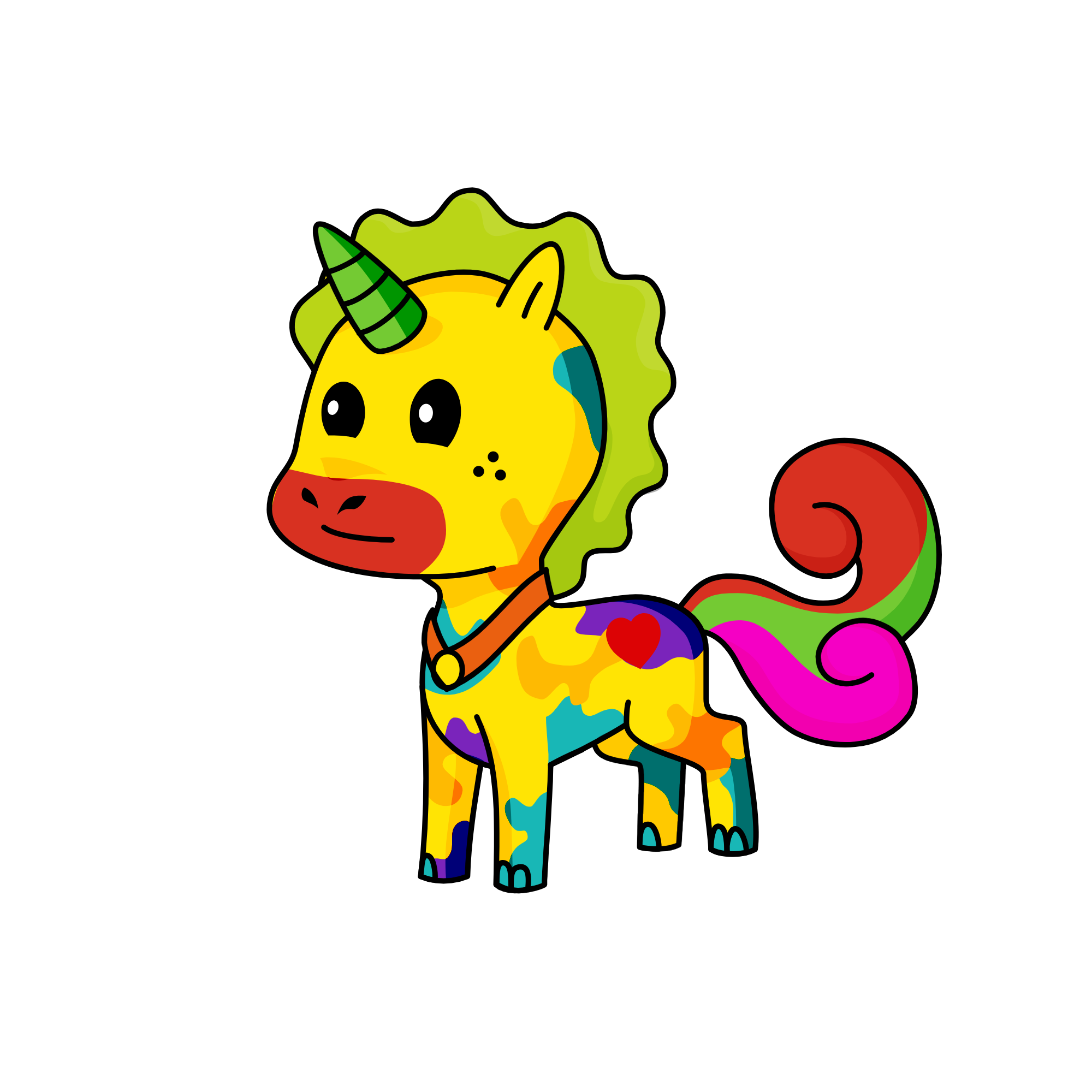 Rip, the unicorn