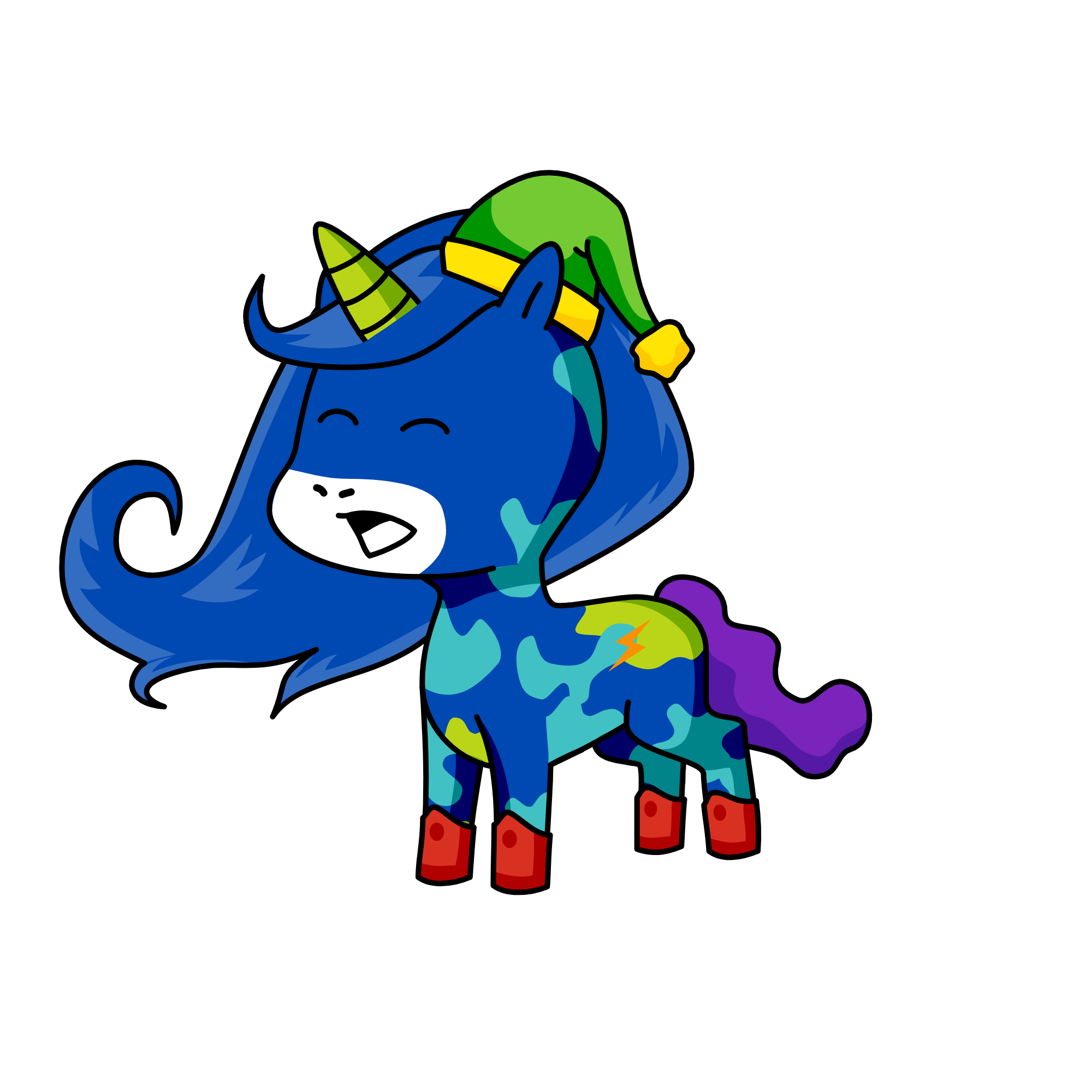 Have fun with your milk and sperm covered toy, the unicorn