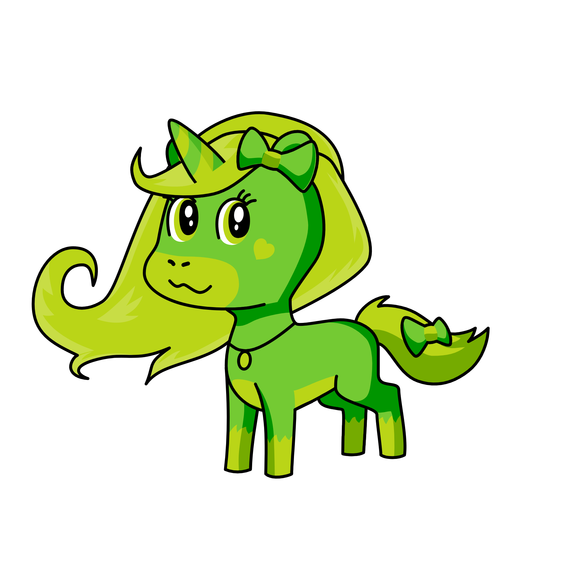 pear, the unicorn