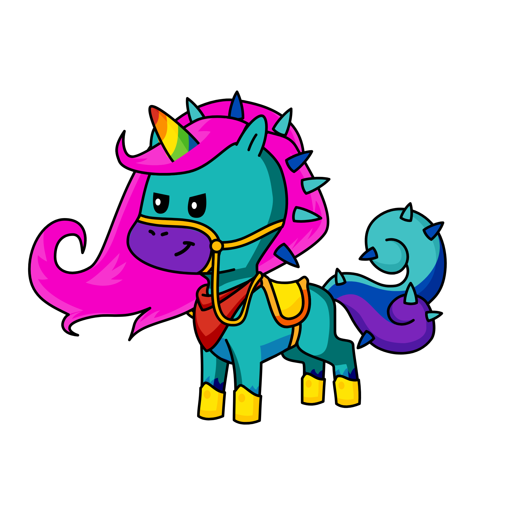 Dustball, the unicorn
