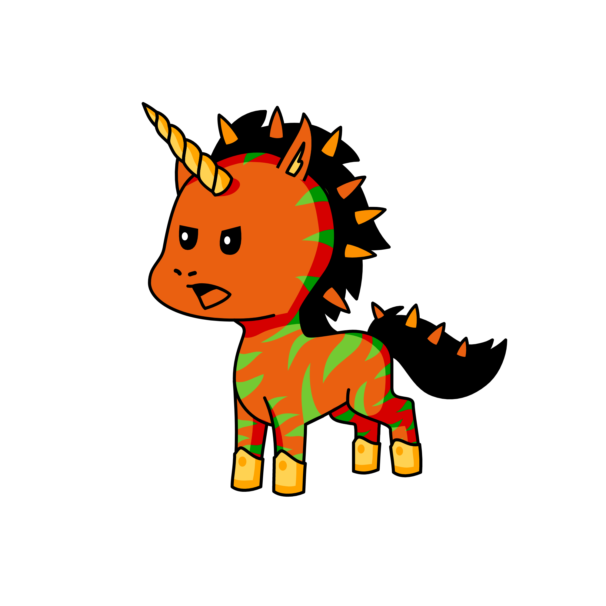 Madness Deva, the unicorn