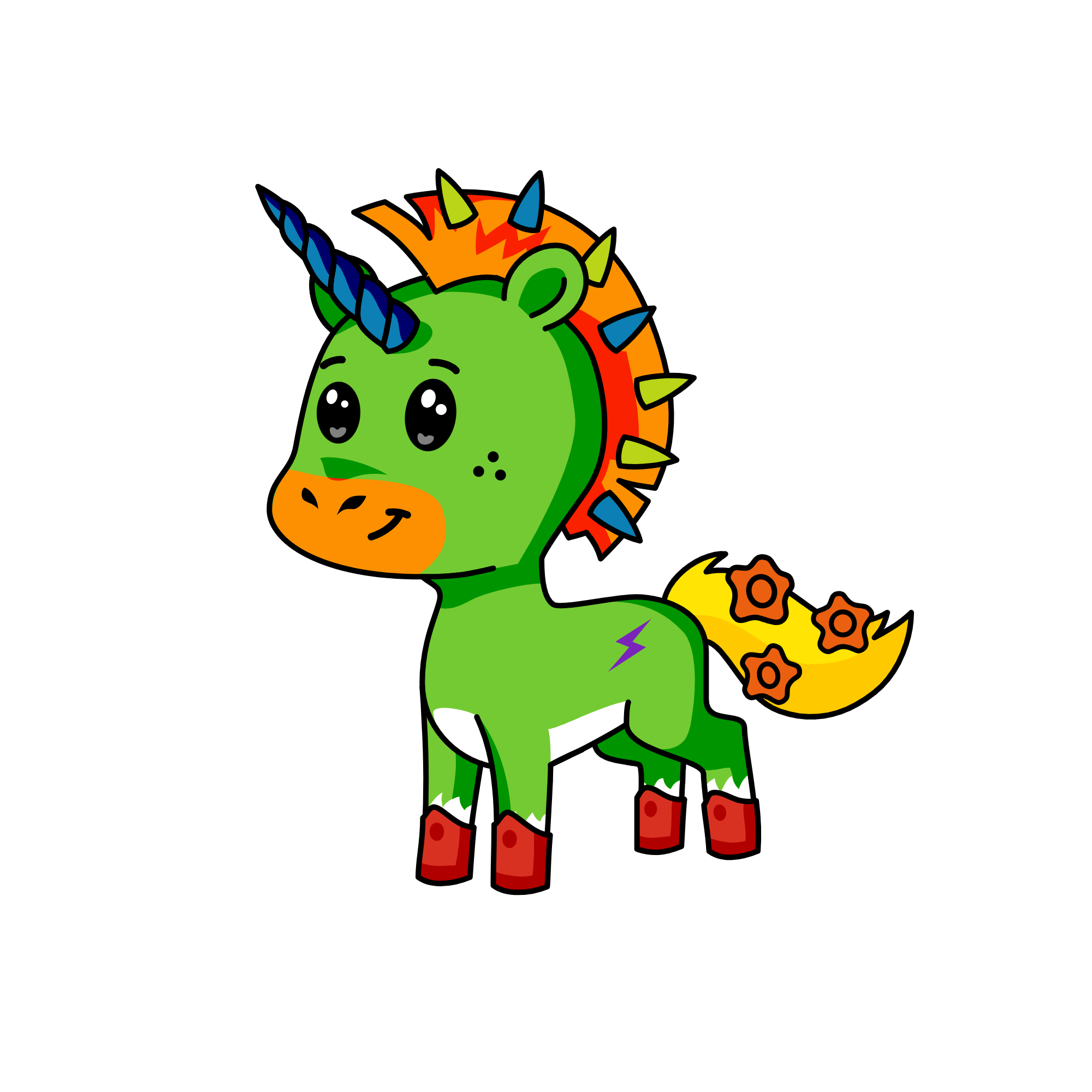 Thats not meee- :[, the unicorn