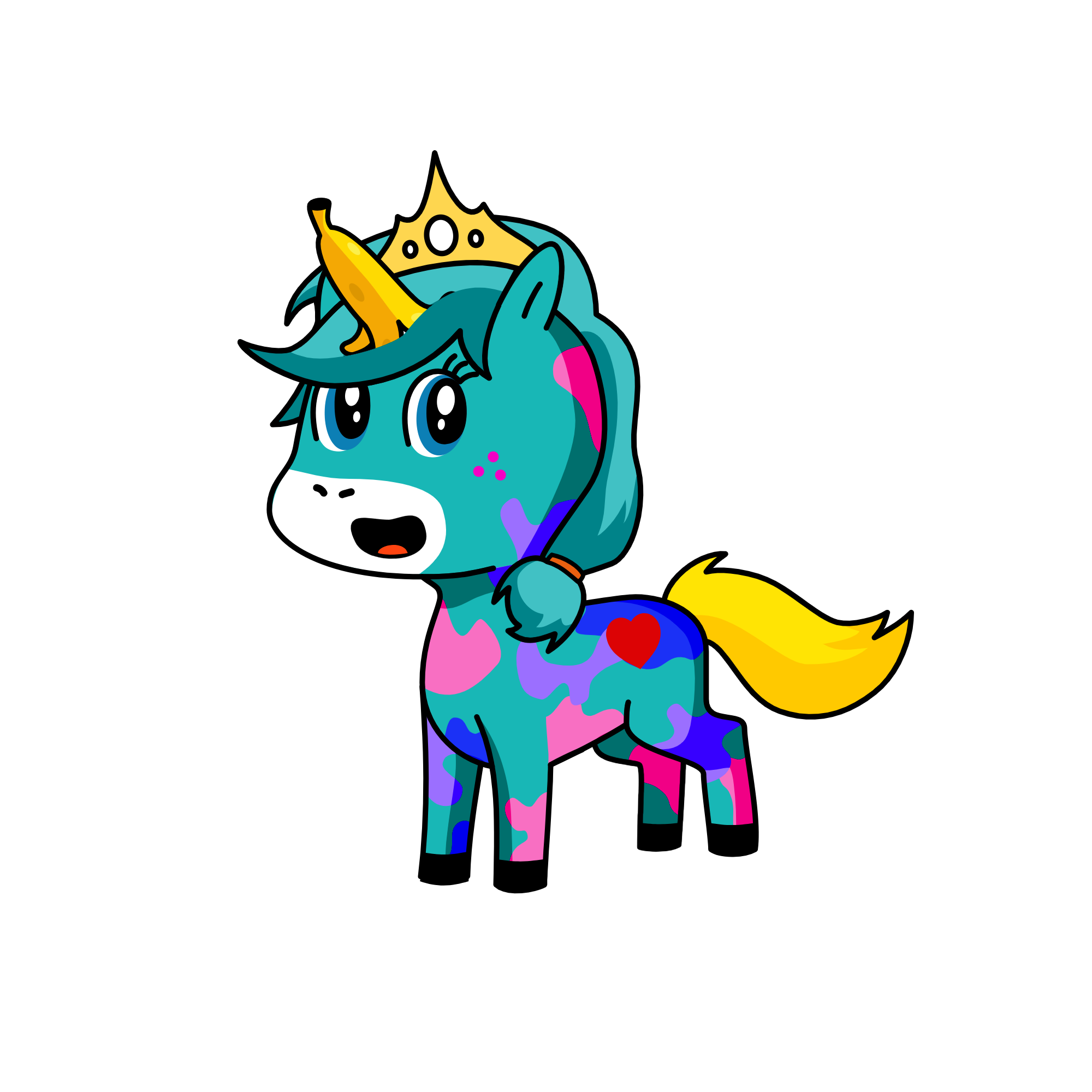 Unibanana, the unicorn
