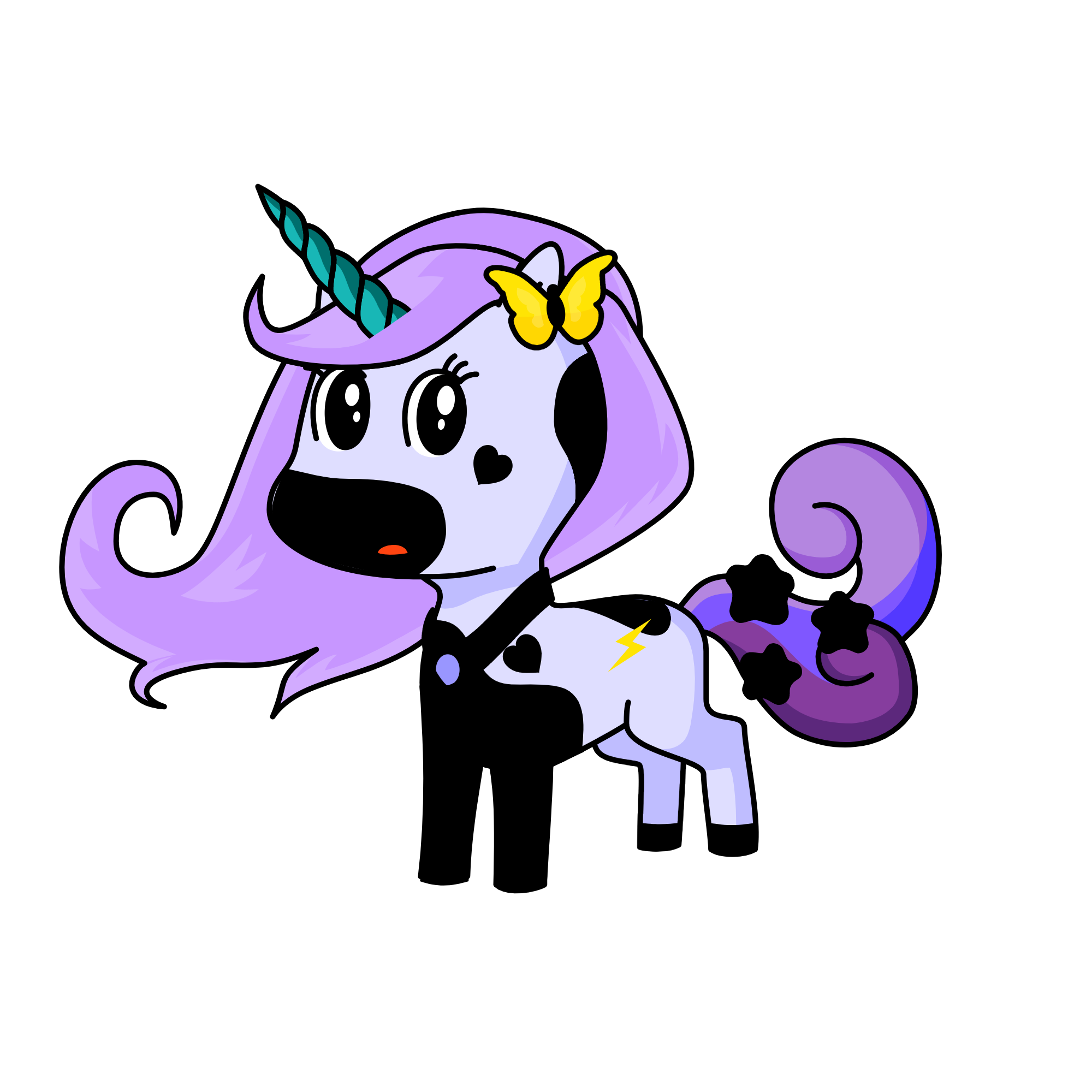 Zira Bloodyhand, the unicorn