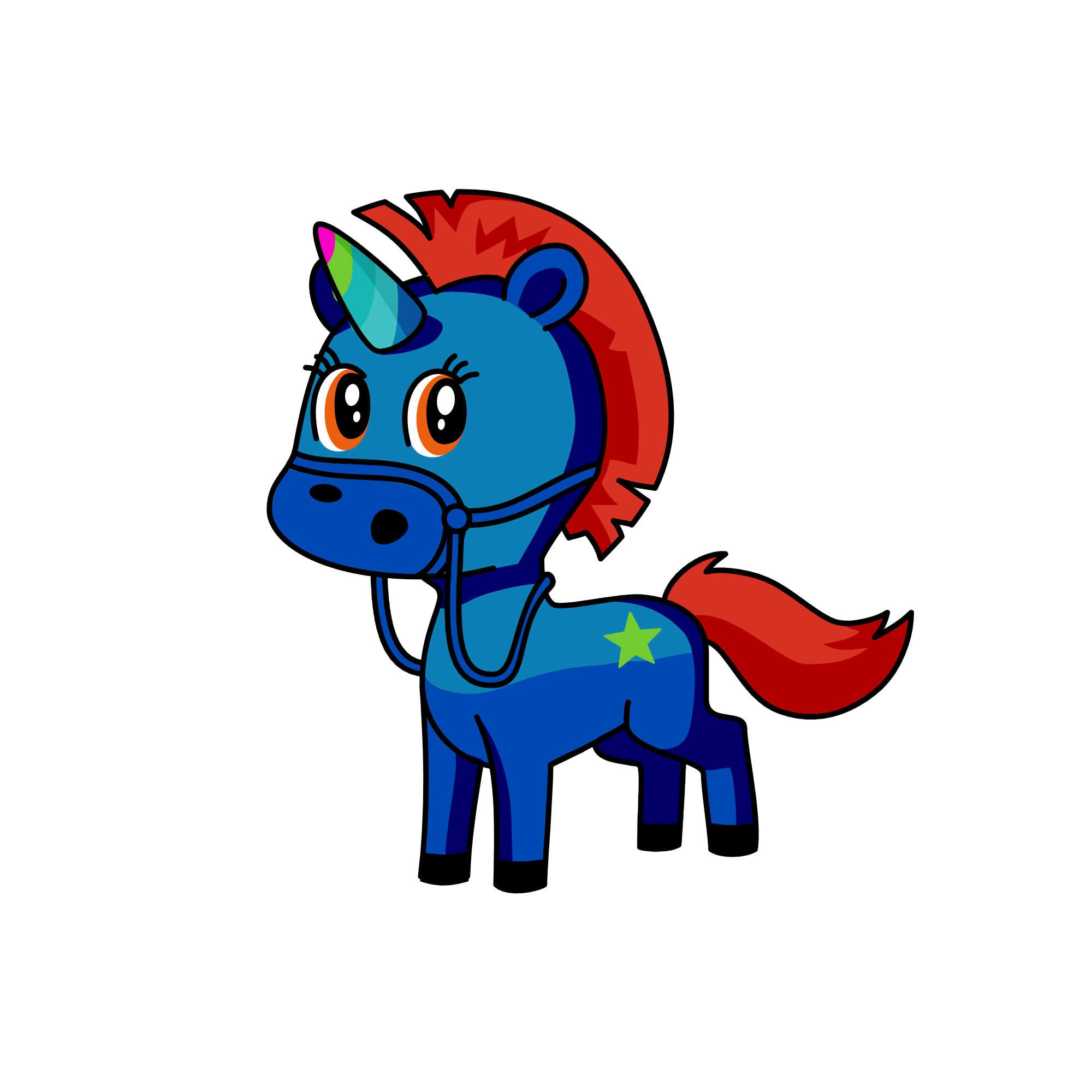Rocky The Rock, the unicorn