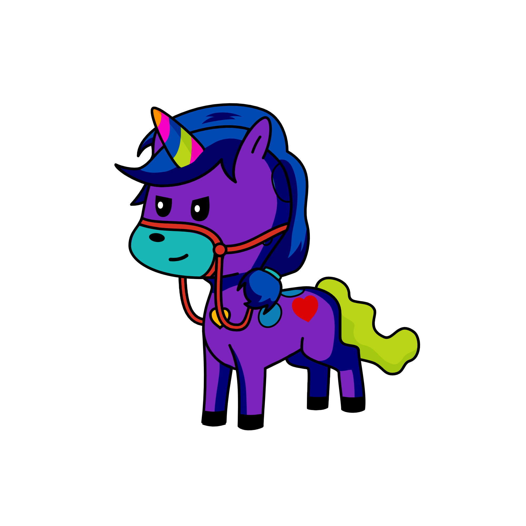 This is Clara! Guys no bad words! Just stop! I want to make unicorns in peace, the unicorn