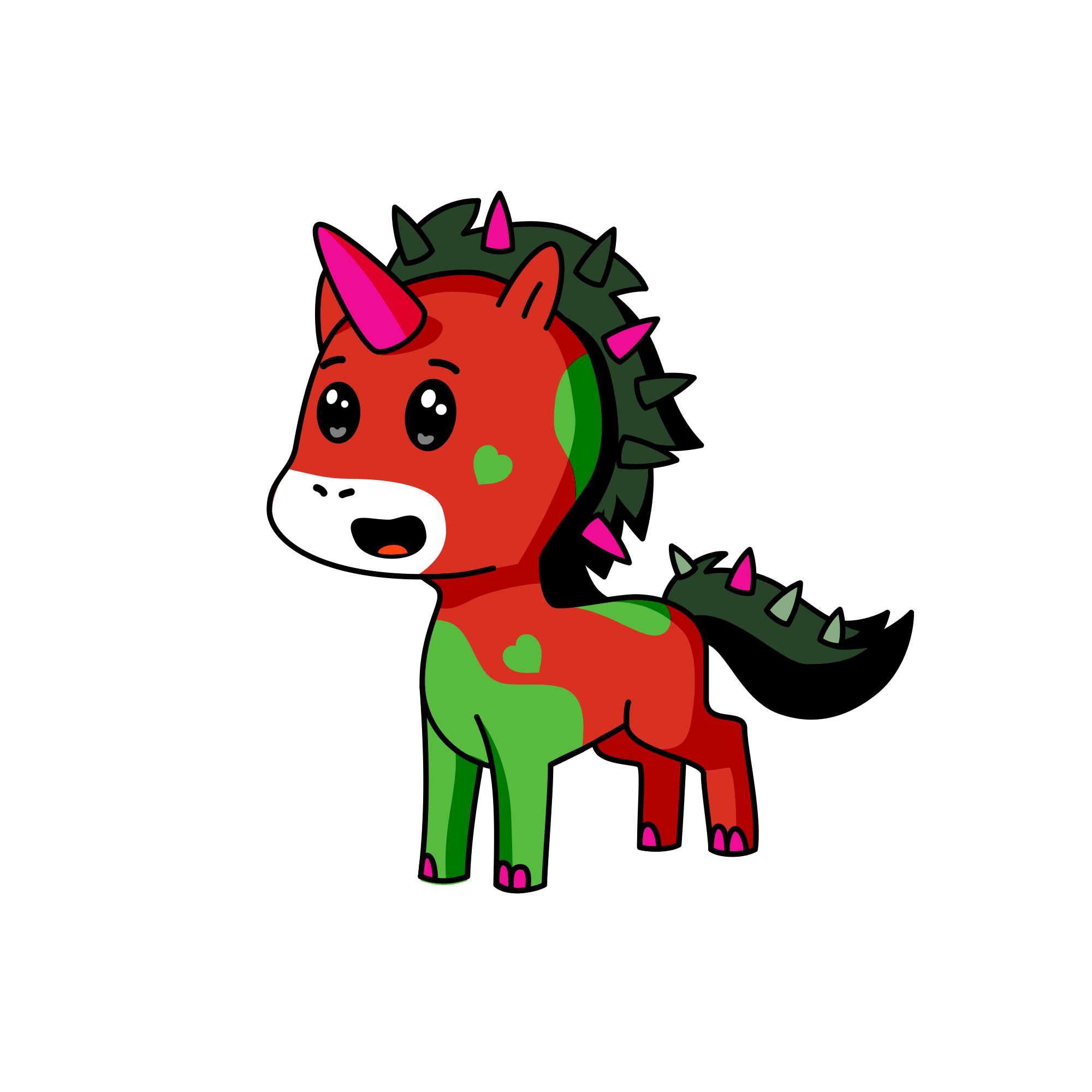 Gggggg, the unicorn