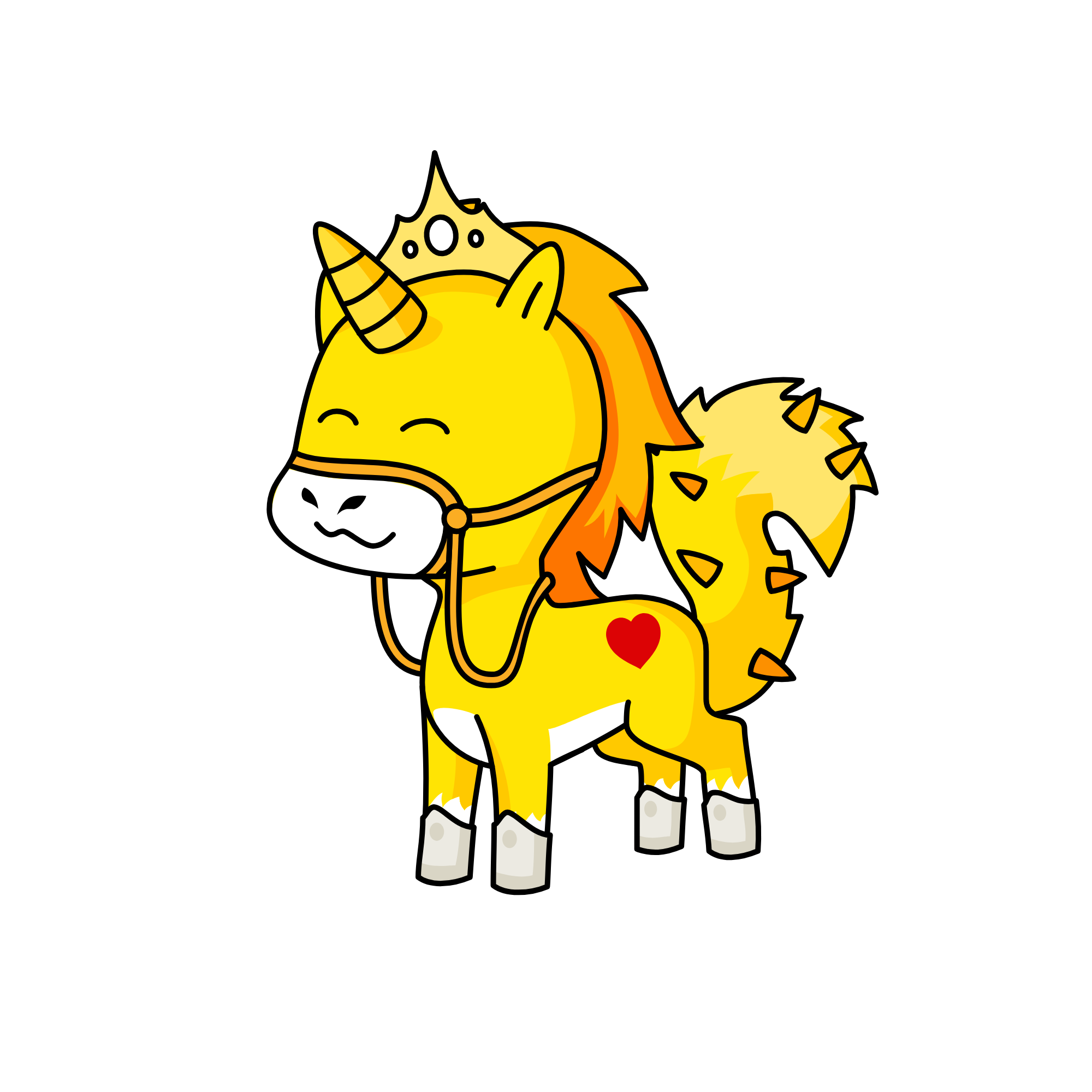 Its cooorn , the unicorn