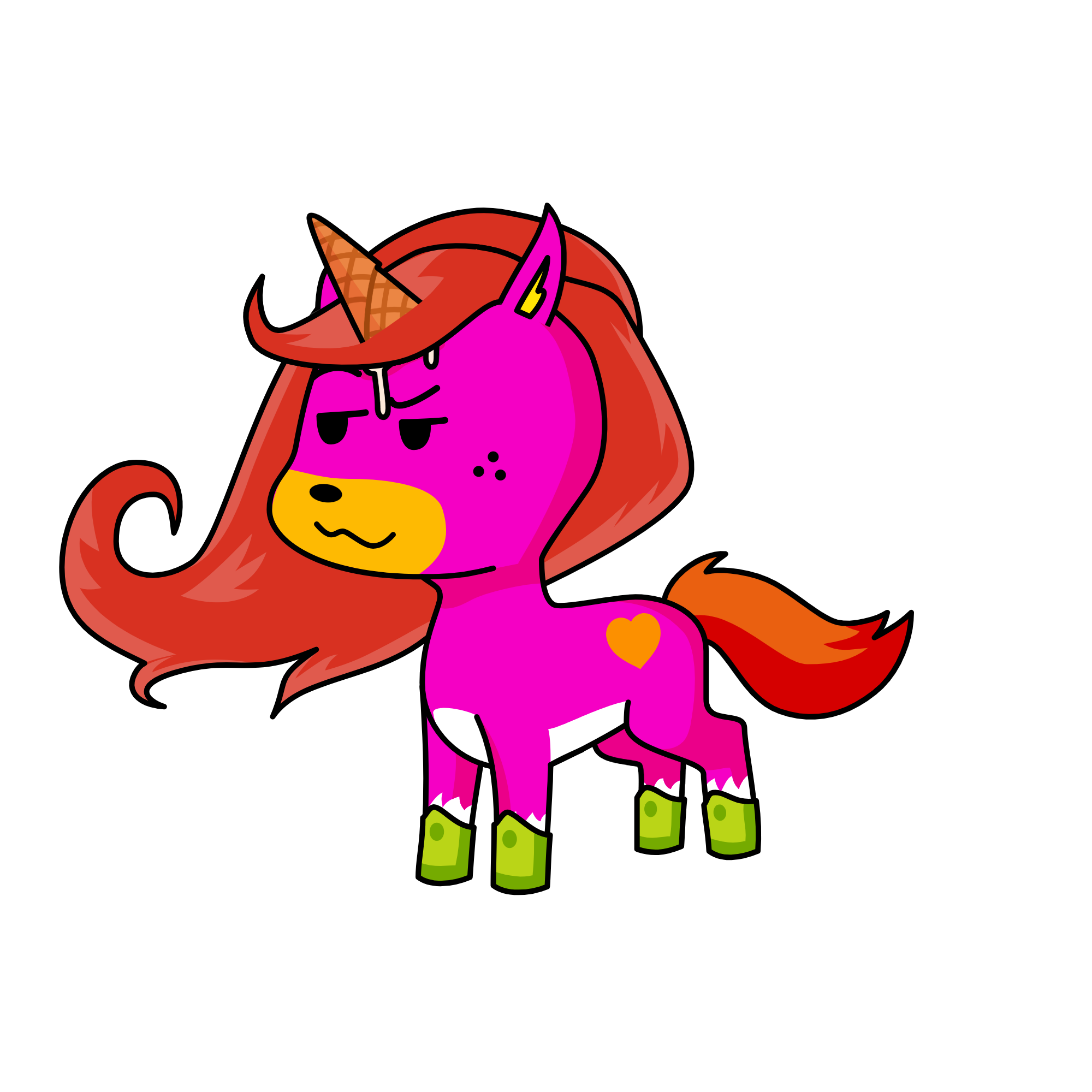 Does anyone play dragon sim by any chance?, the unicorn