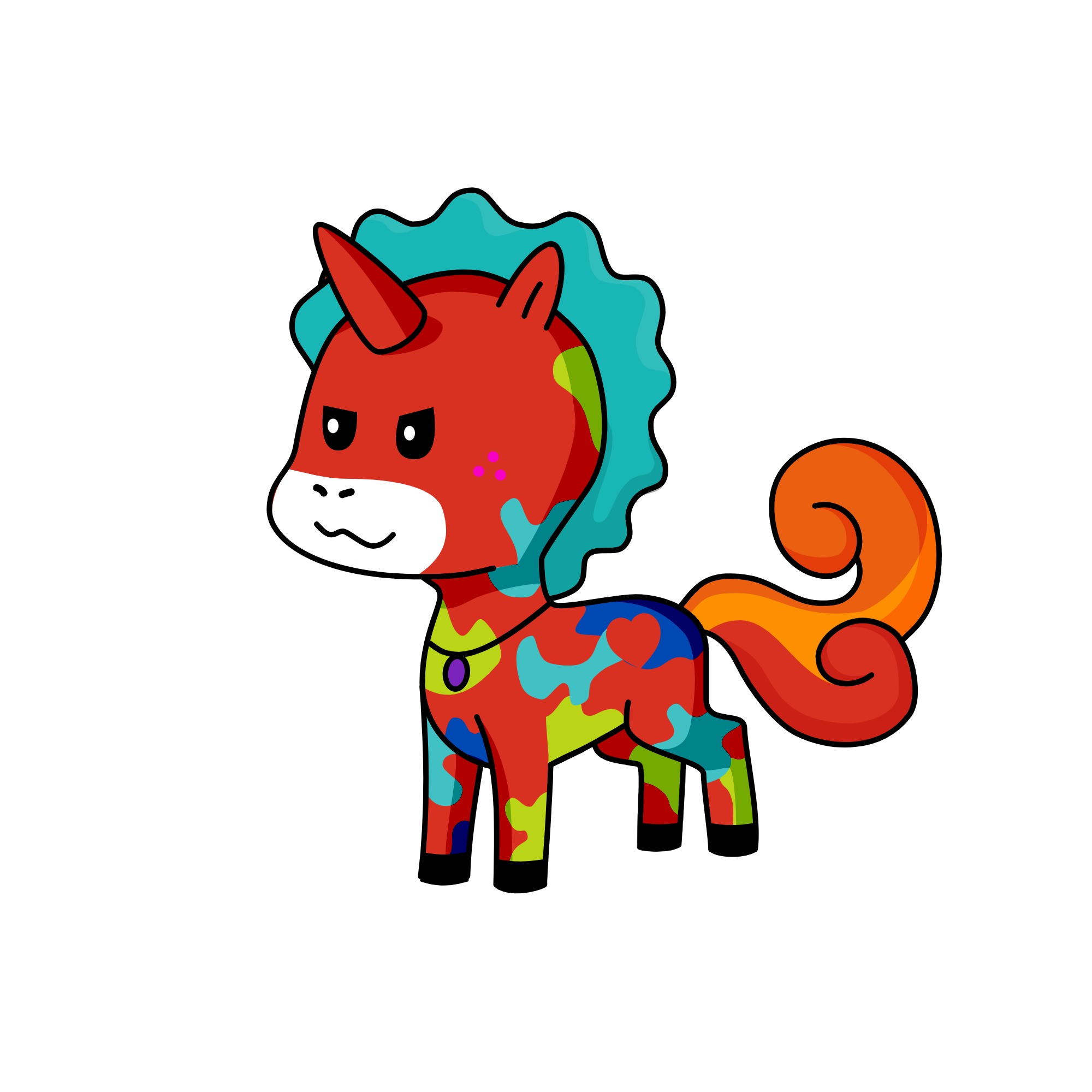 Ello ฅ^•ﻌ•^ฅ, the unicorn