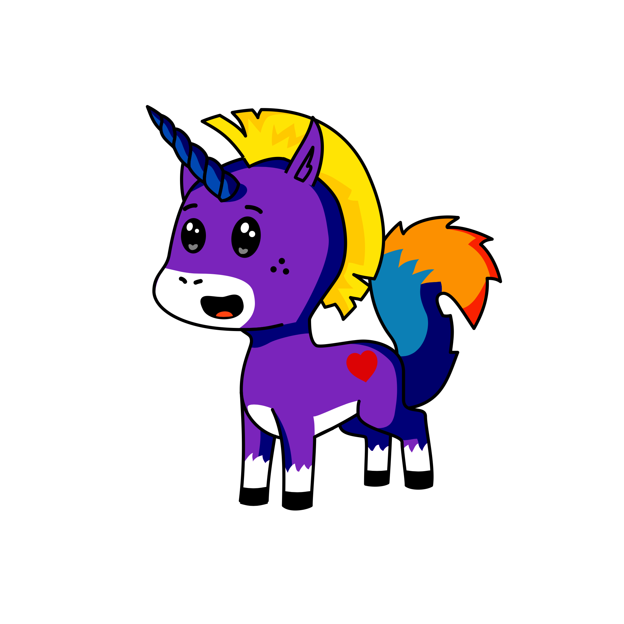 Biggest juicy hore, the unicorn