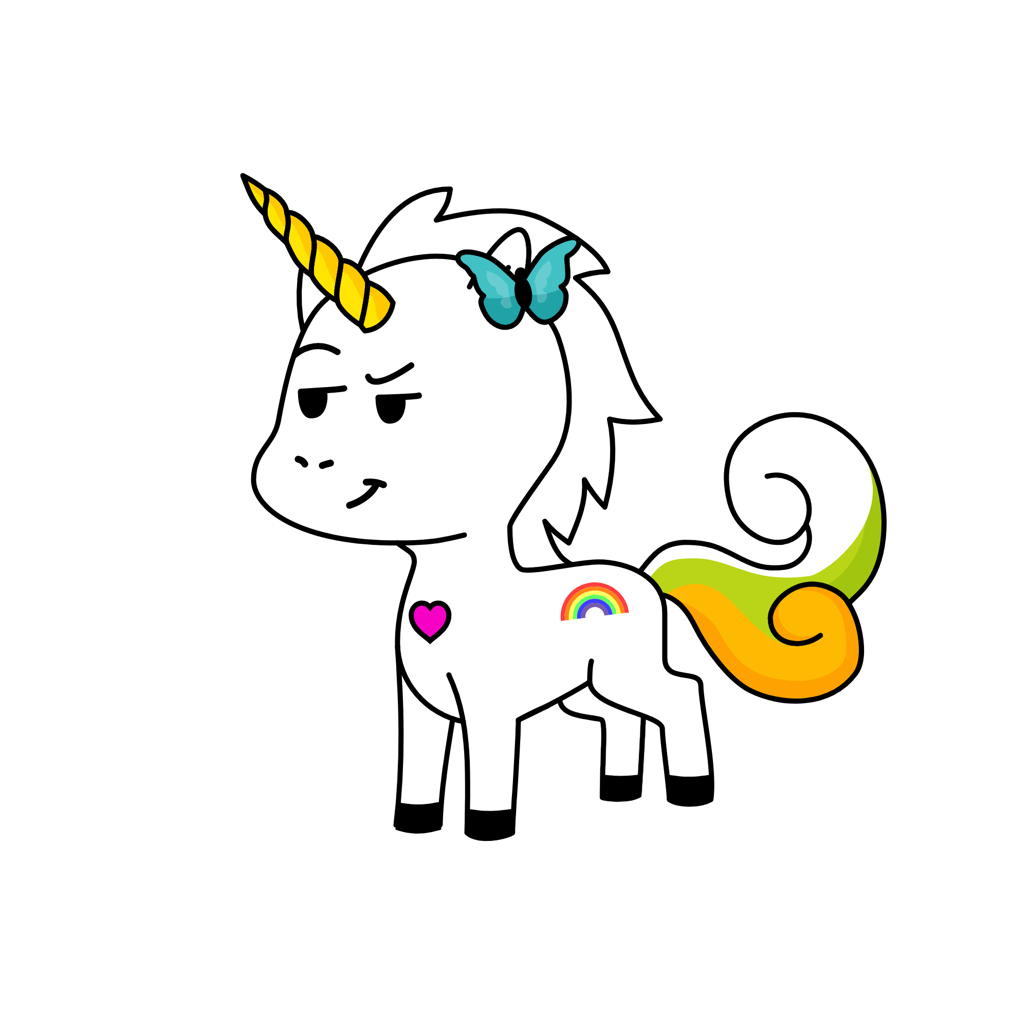 FUN TIME, the unicorn
