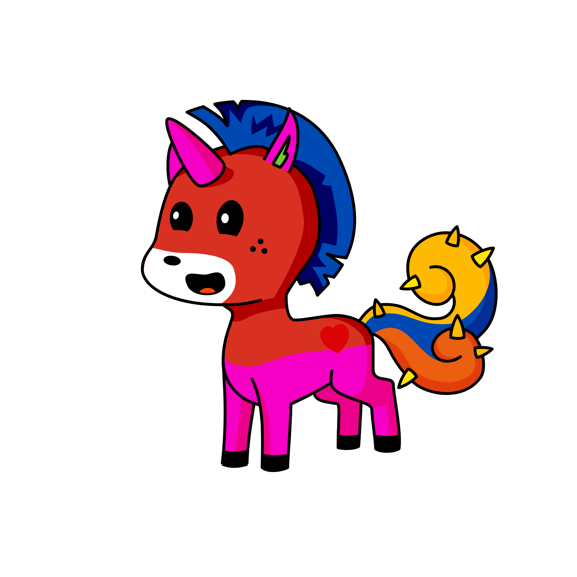 SMTWTFS, the unicorn