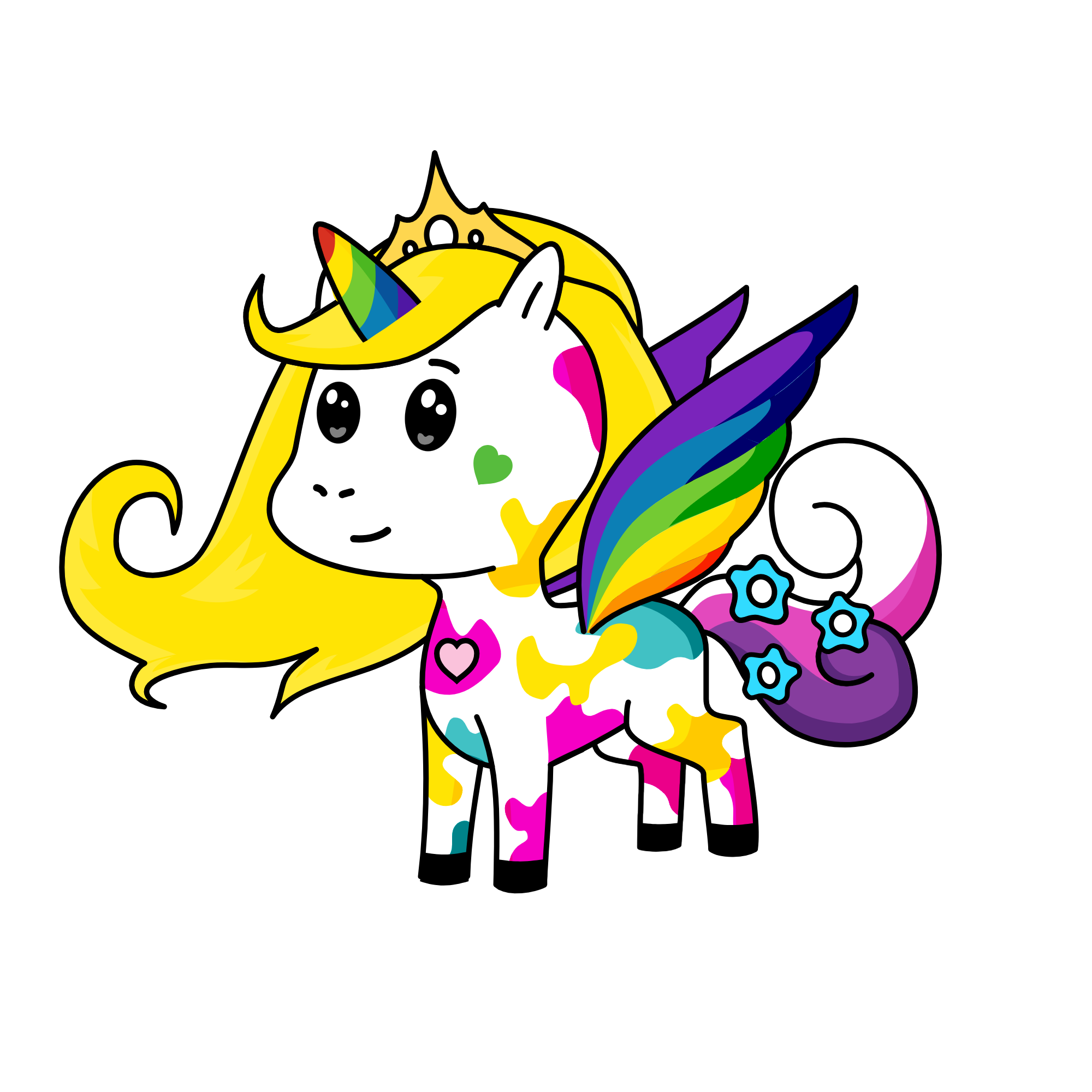 Liya, the unicorn