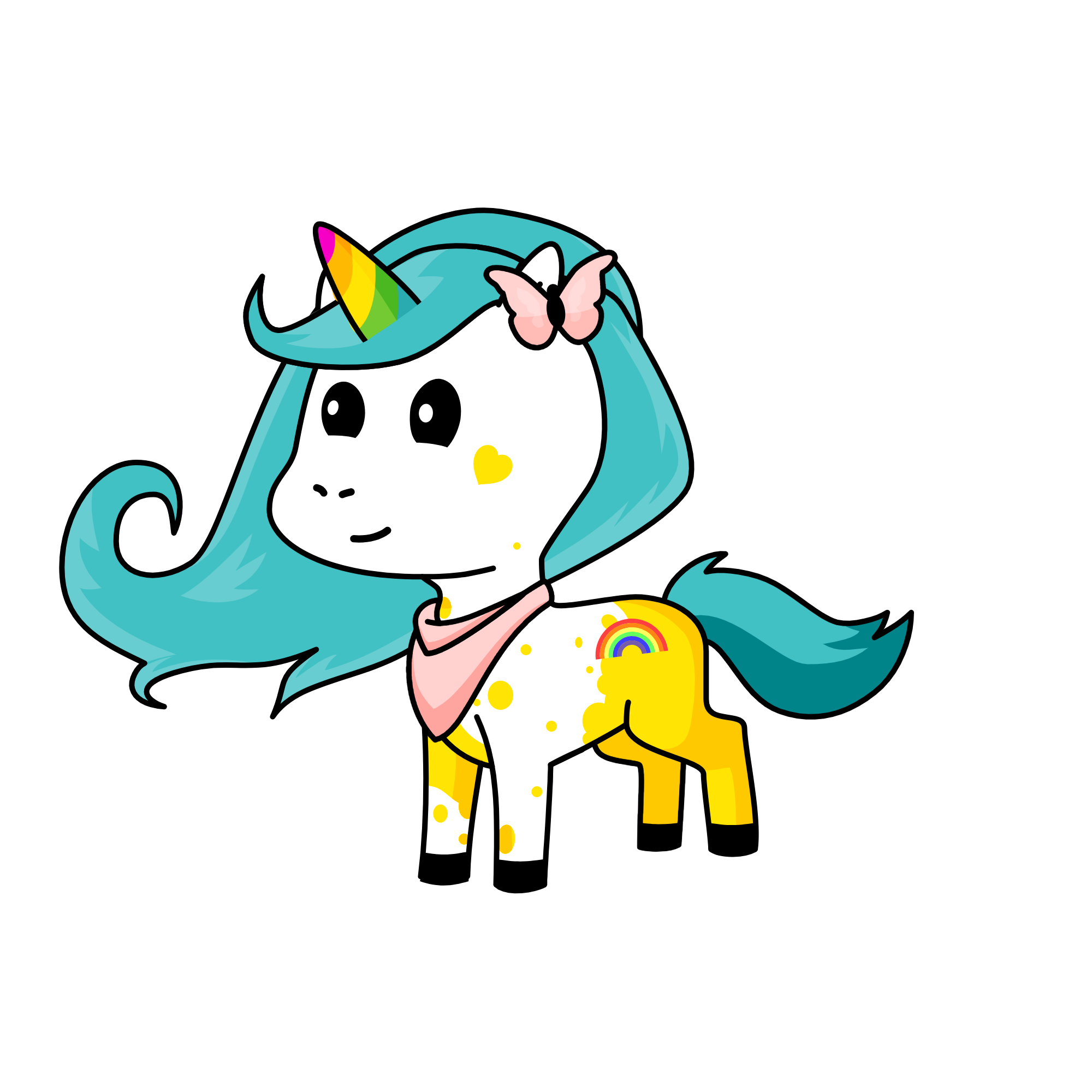 pie, the unicorn