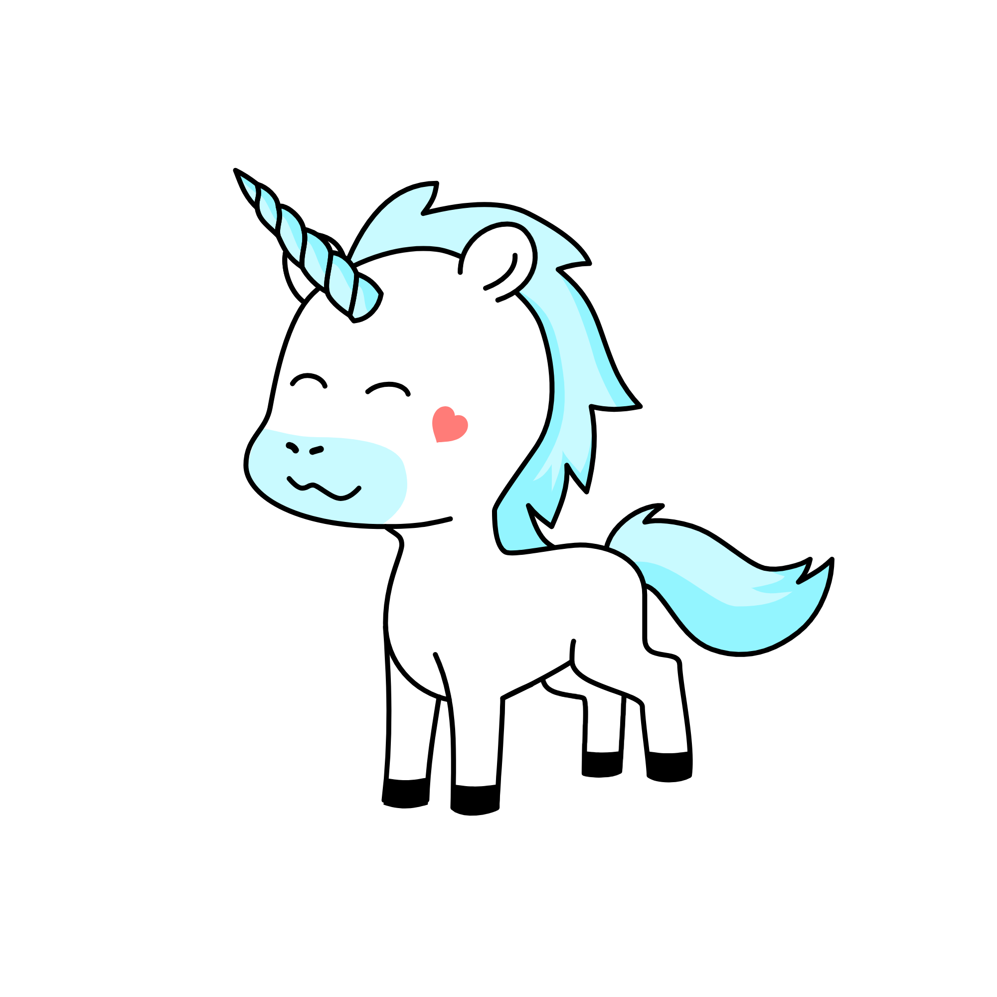 winter :3, the unicorn