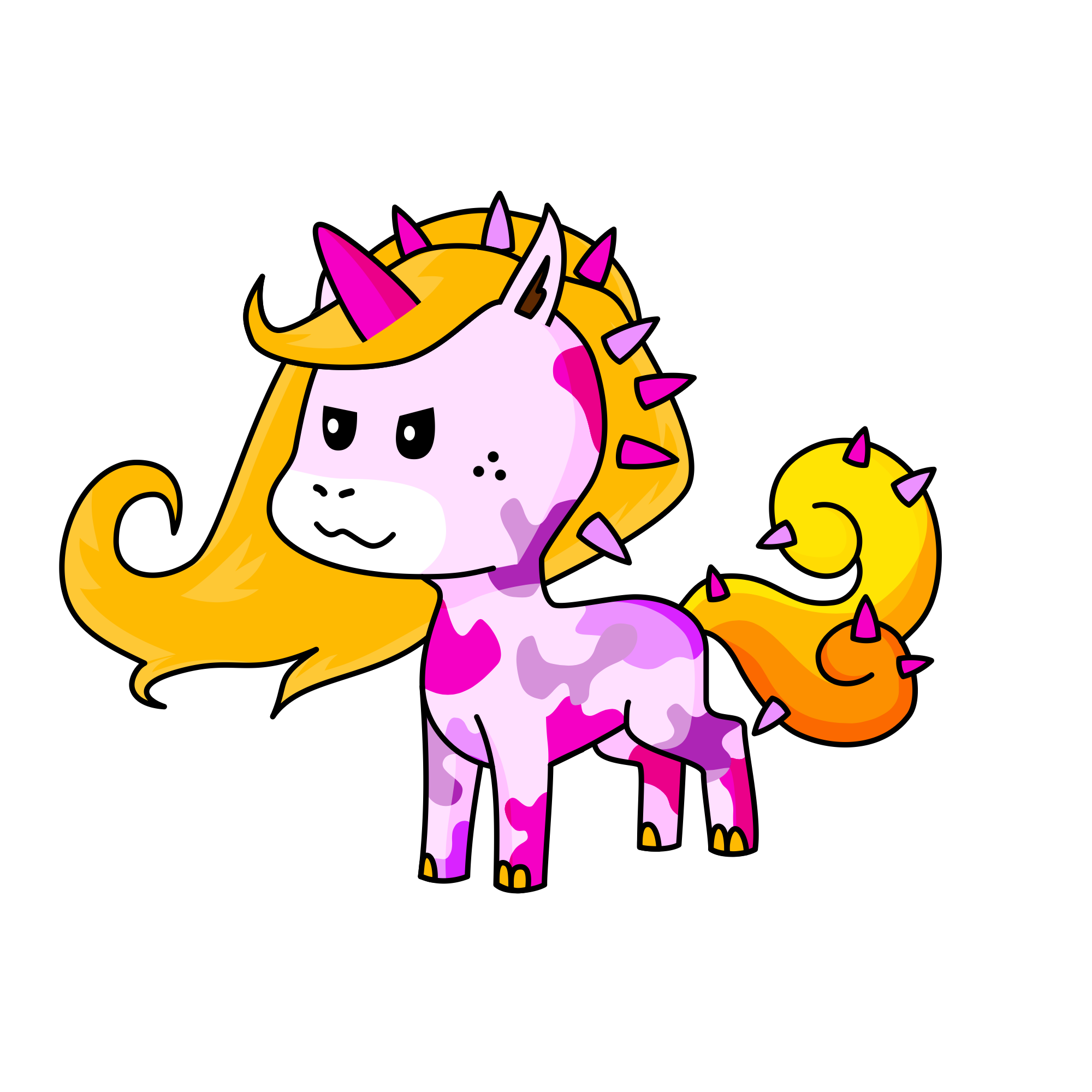 Bibu Baba, the unicorn