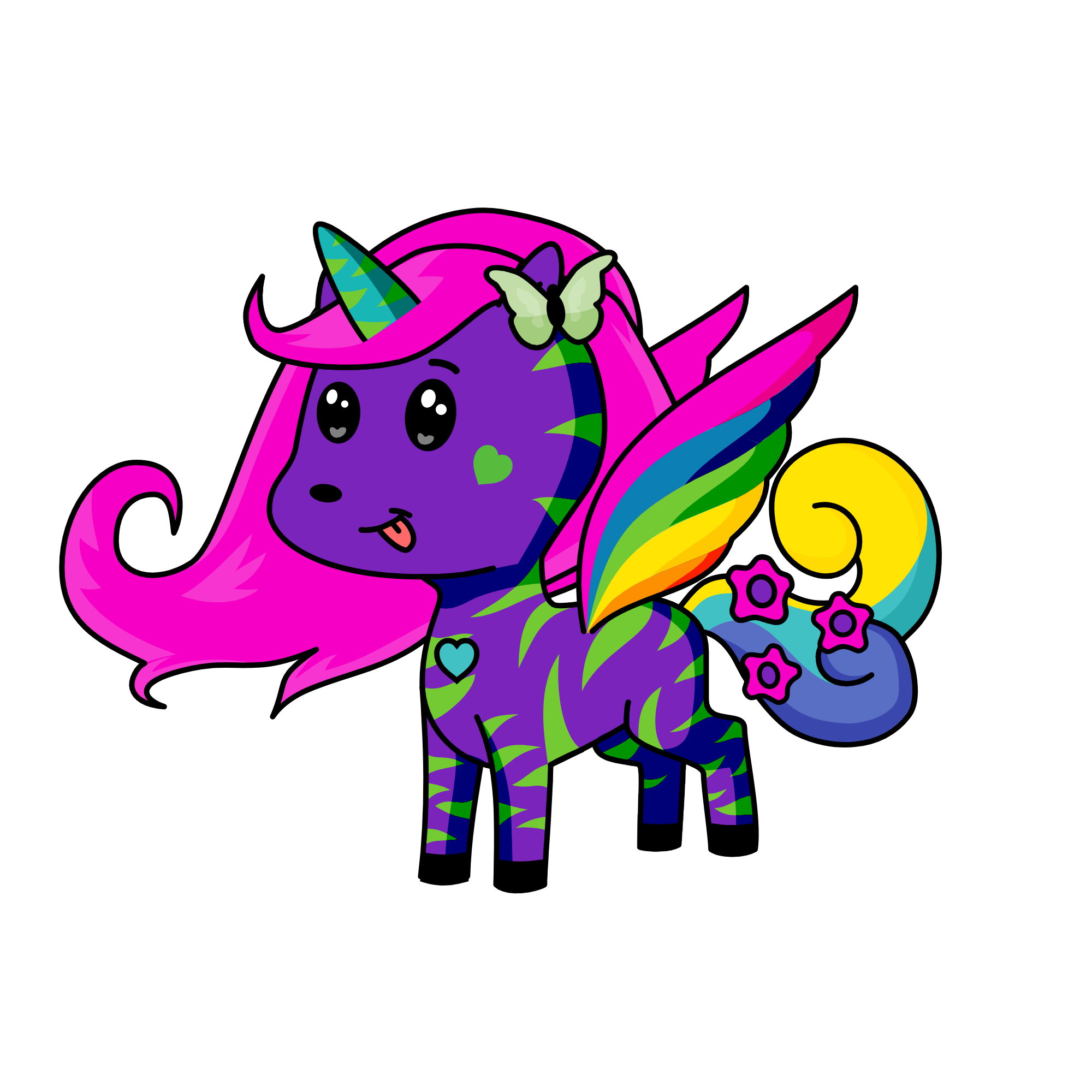 Rose, the unicorn