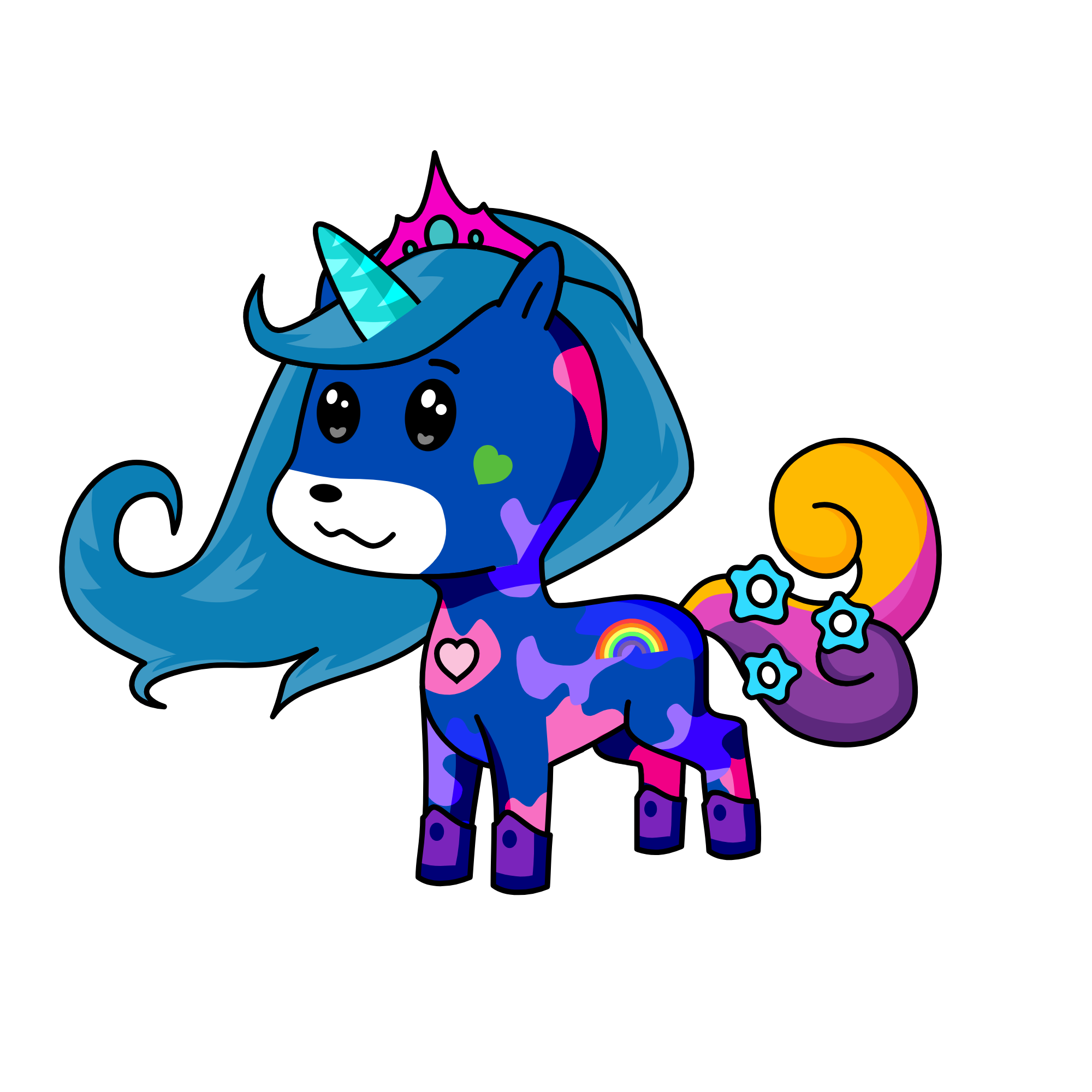 night unicorn, the unicorn