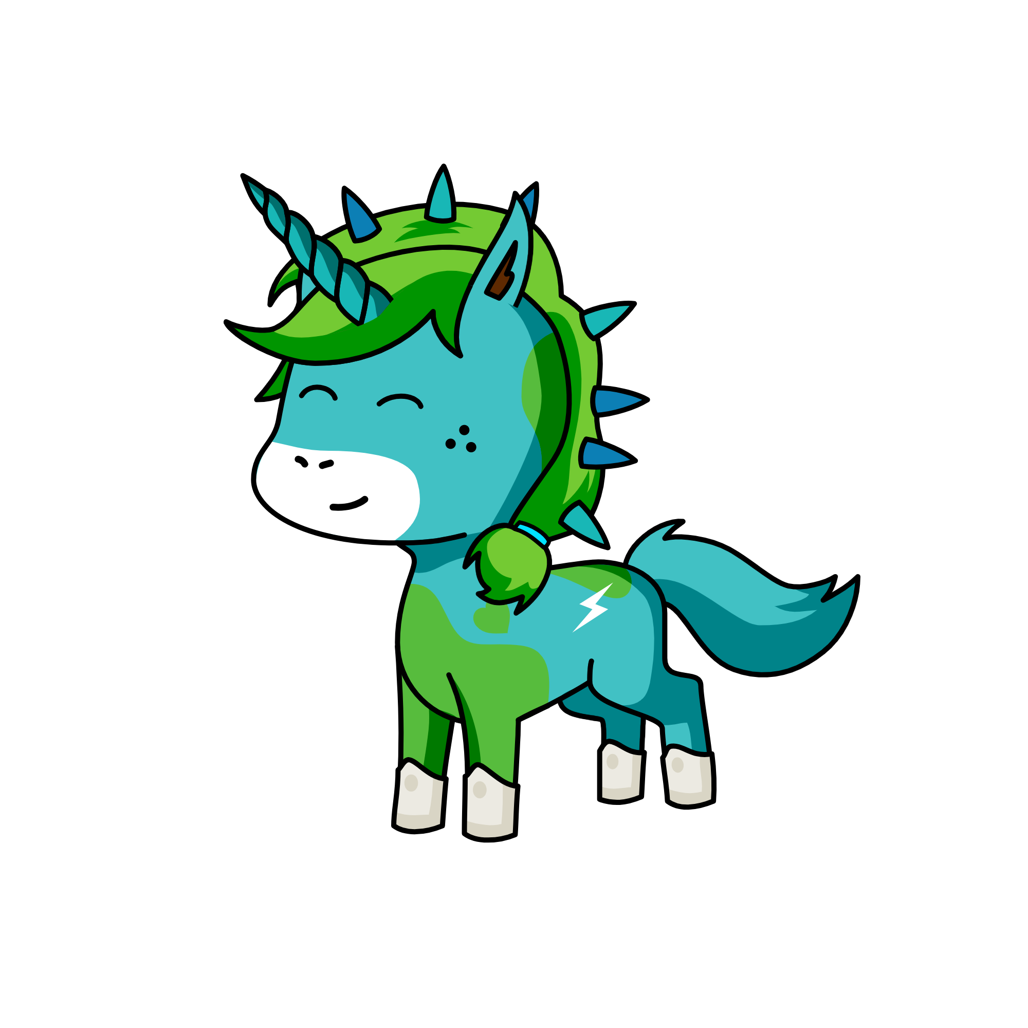 stachuw leatre, the unicorn