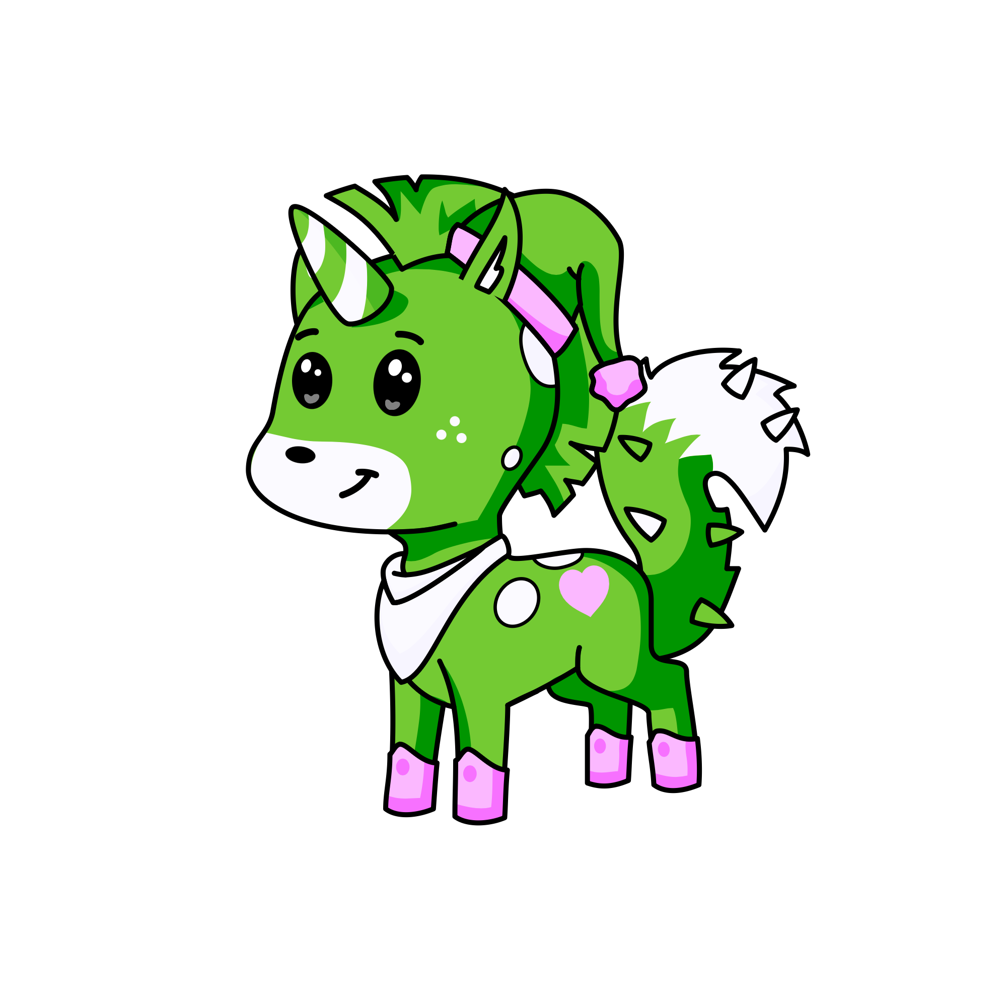 Alien uni, the unicorn