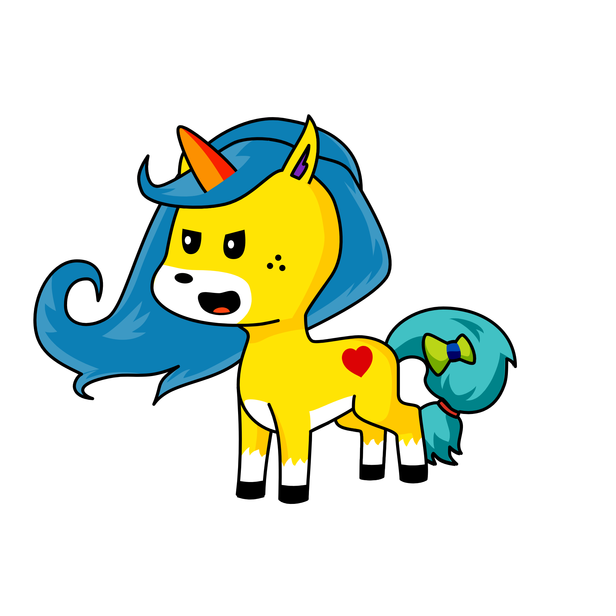 Hitler, your a dragon sim player right?, the unicorn