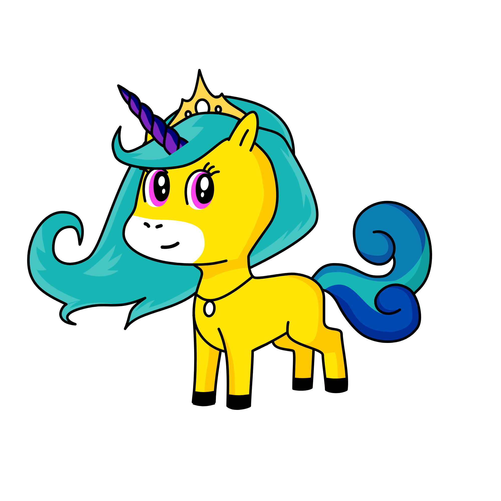 Ephiny, the unicorn