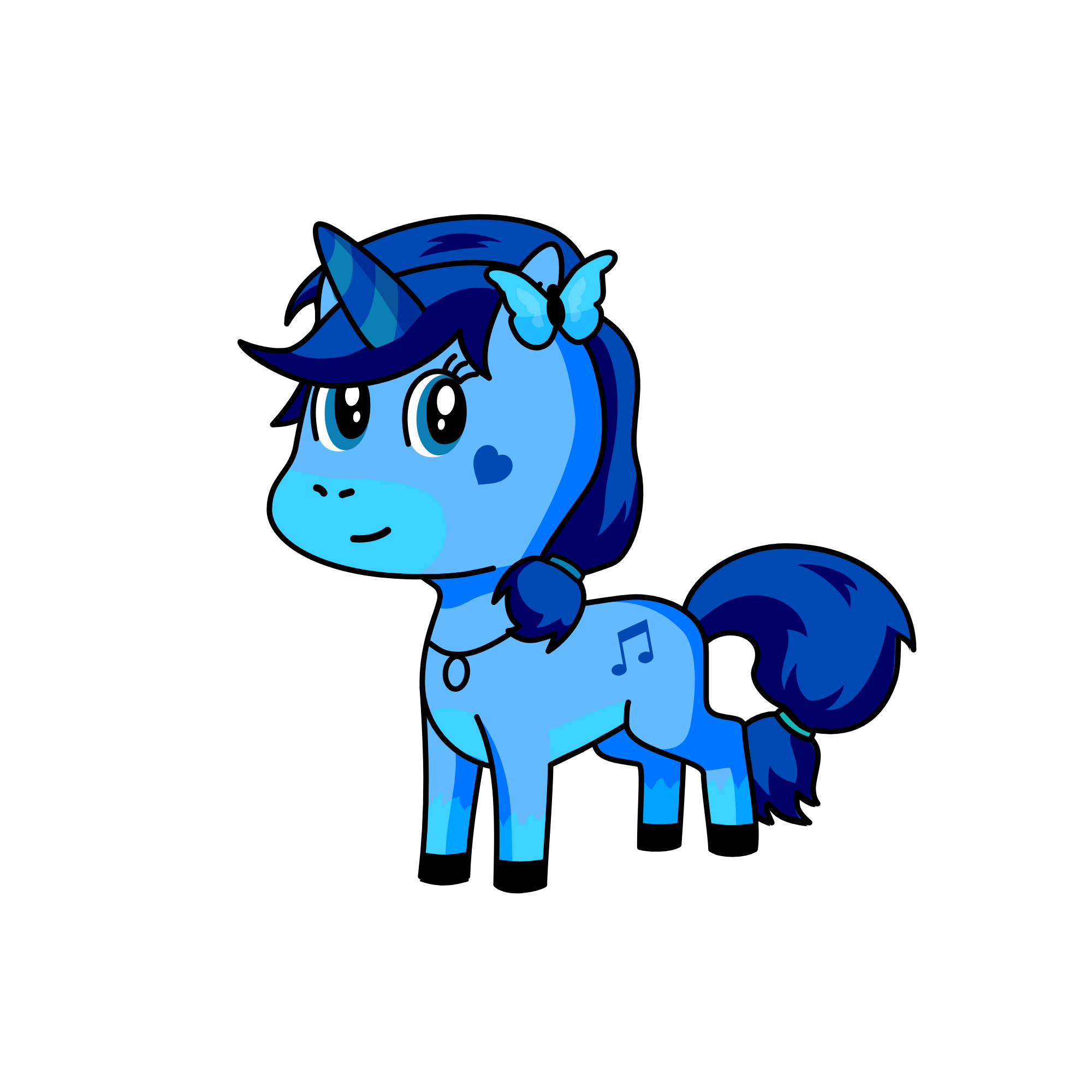 moon, the unicorn