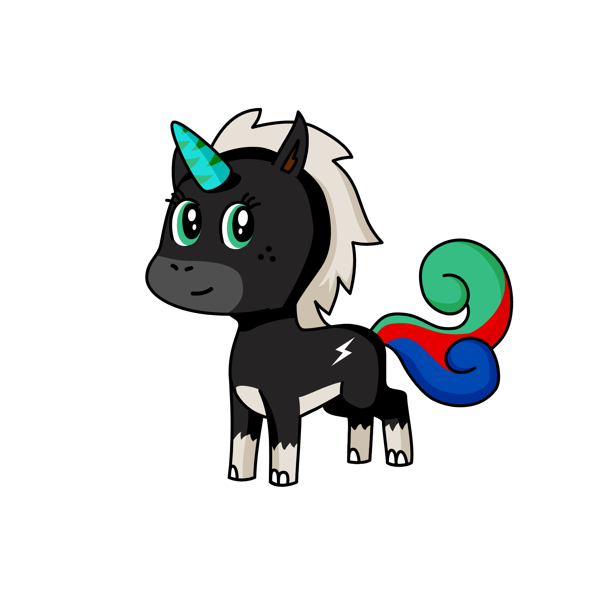 furry, the unicorn