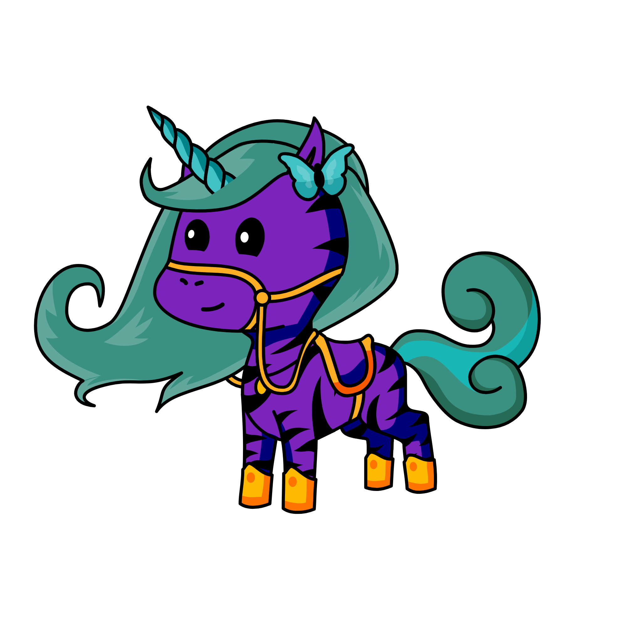 nightmare moon, the unicorn